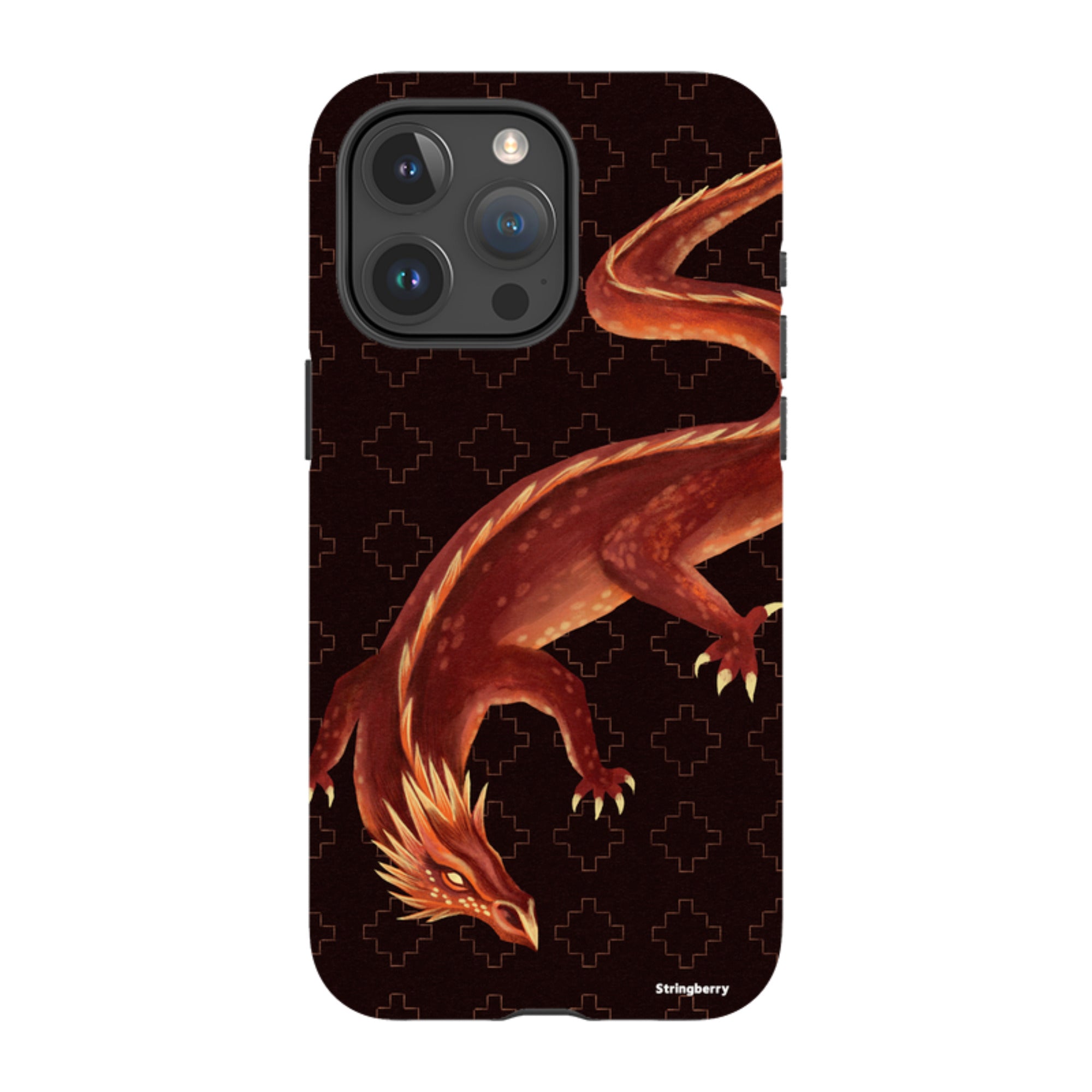 iPhone MagSafe Tough Case - Beowulf Dragon By Anna Stead