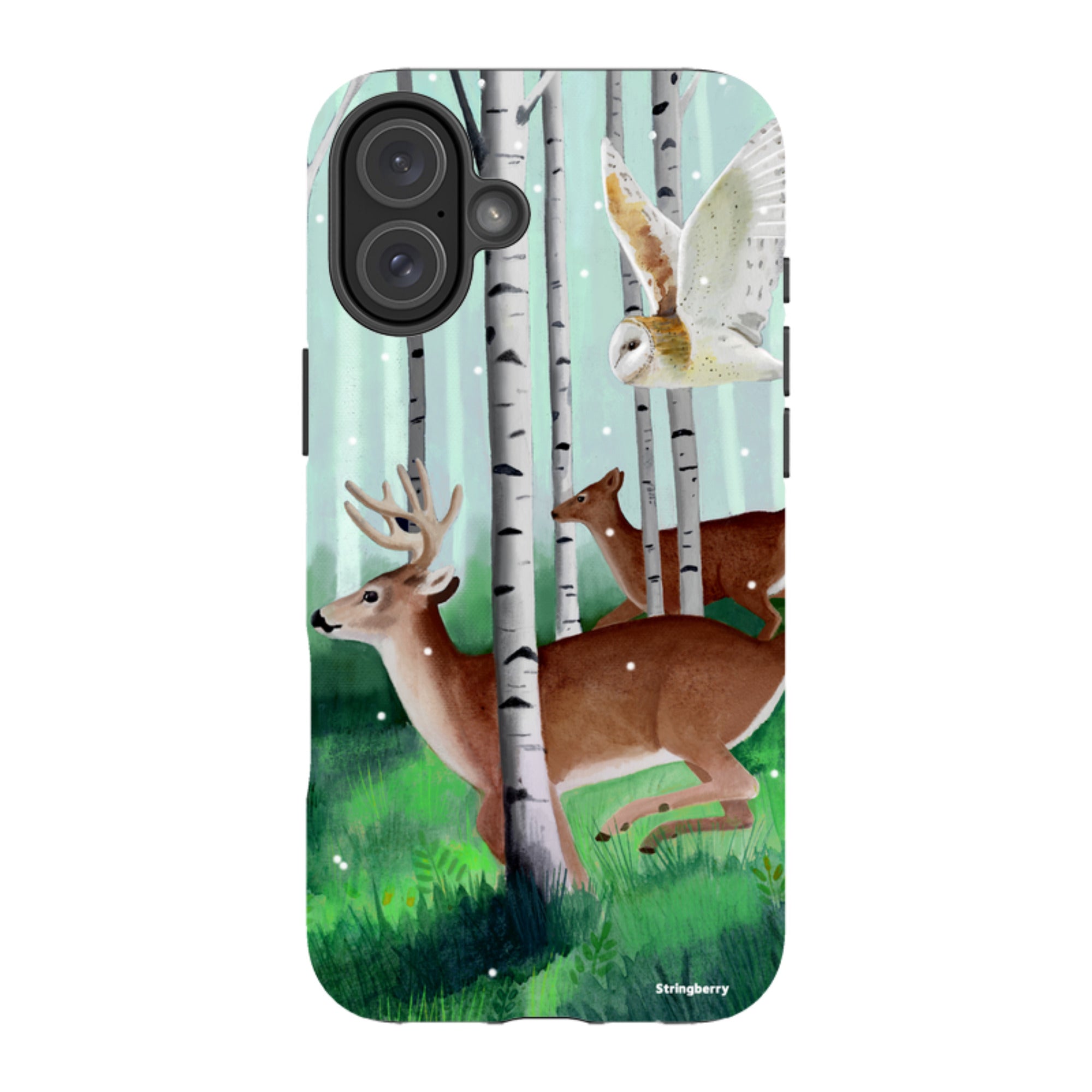 iPhone MagSafe Tough Case - Winter Woods By Bex Parkin