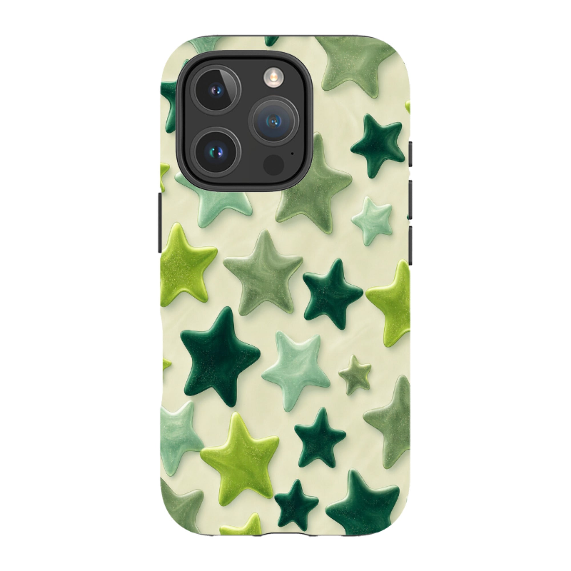 iPhone MagSafe Tough Case - Sage Green Star