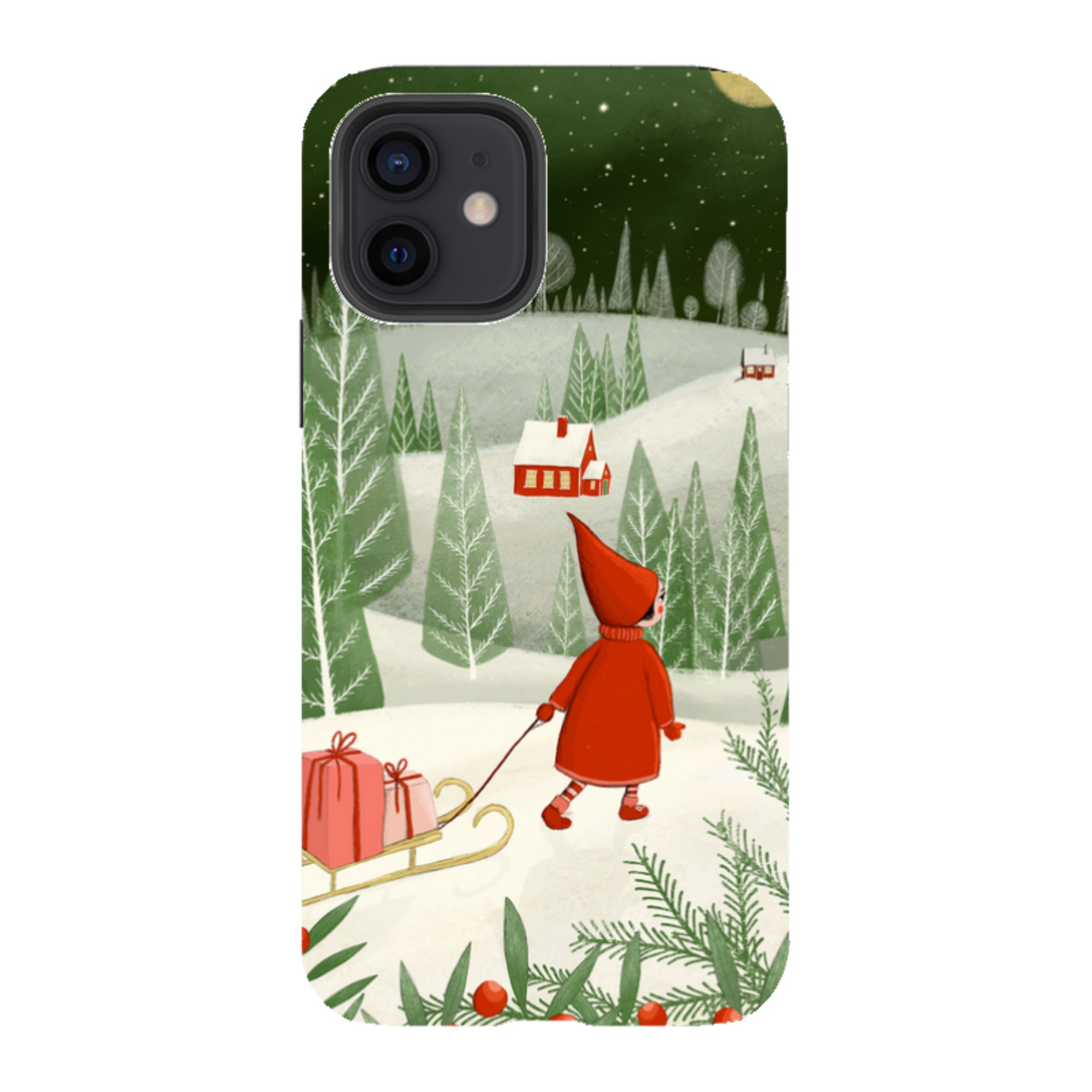 iPhone Tough Case - Christmas Night By Maja Lindberg