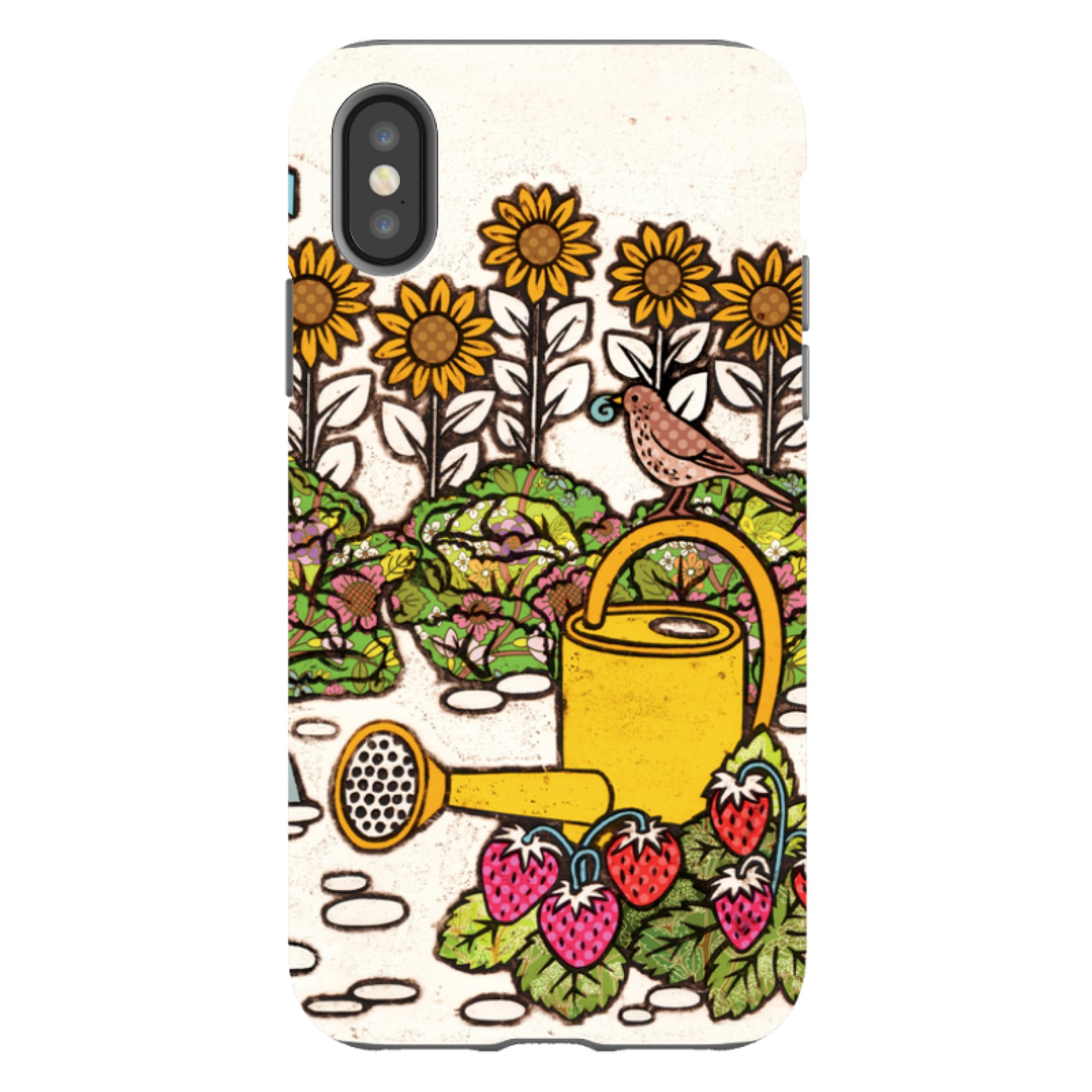 iPhone Tough Case - Garden 1 By Amelia Bowman