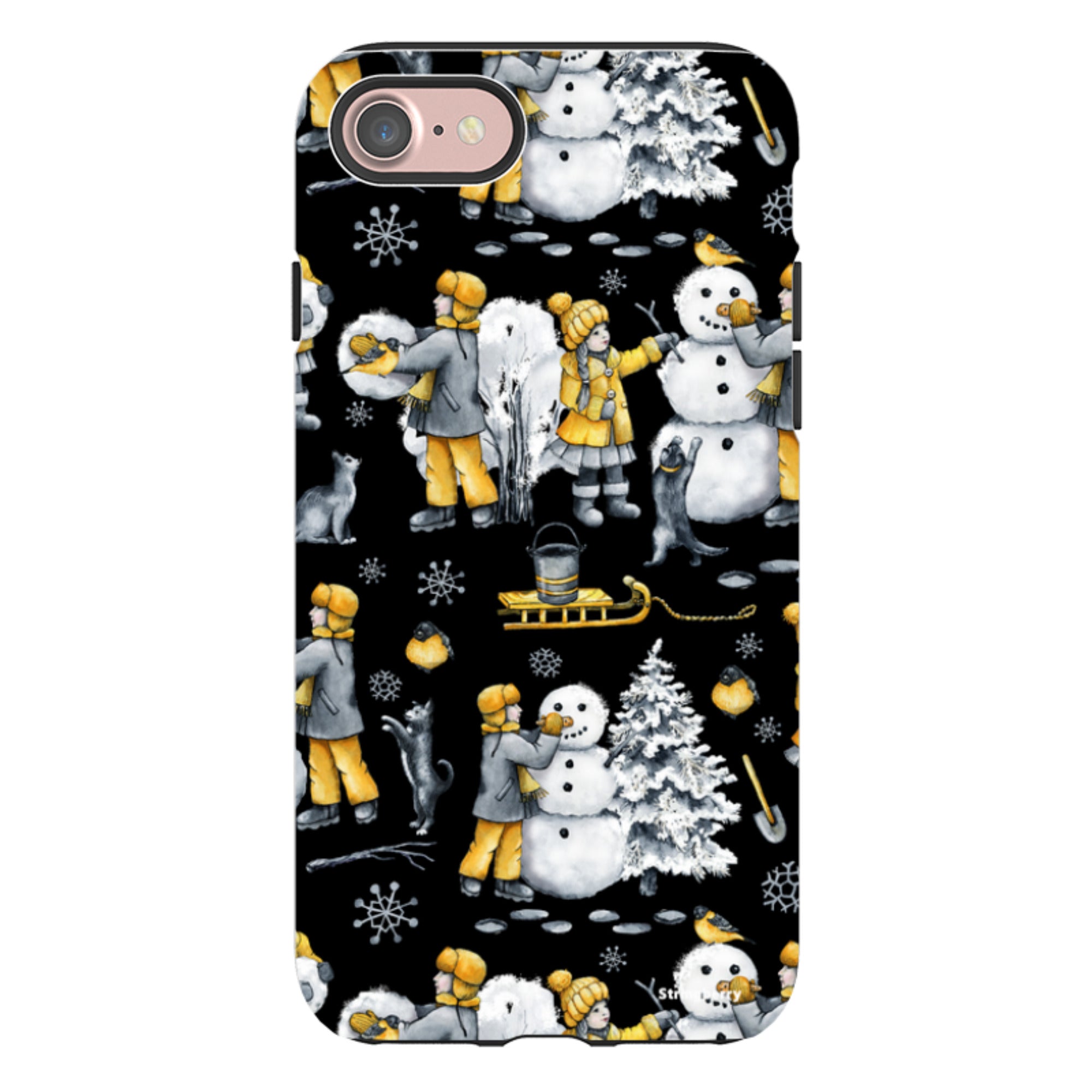 iPhone Tough Case - Me And Snowman