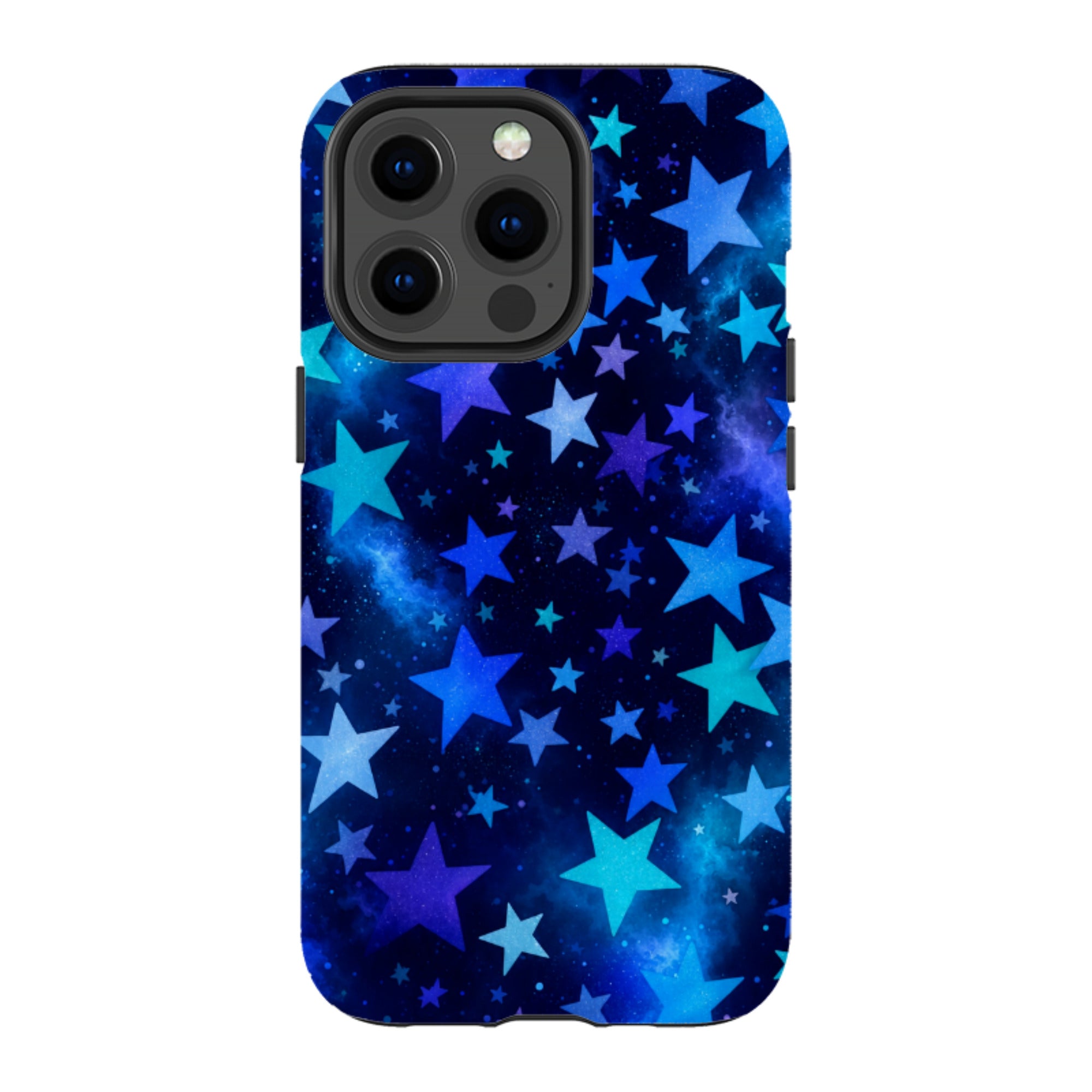 iPhone MagSafe Tough Case - Blue Galaxy Star