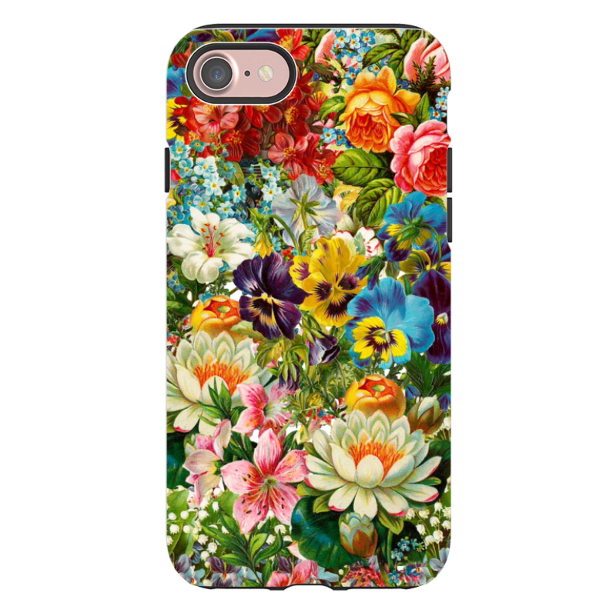 iPhone Tough Case - Floral Burst