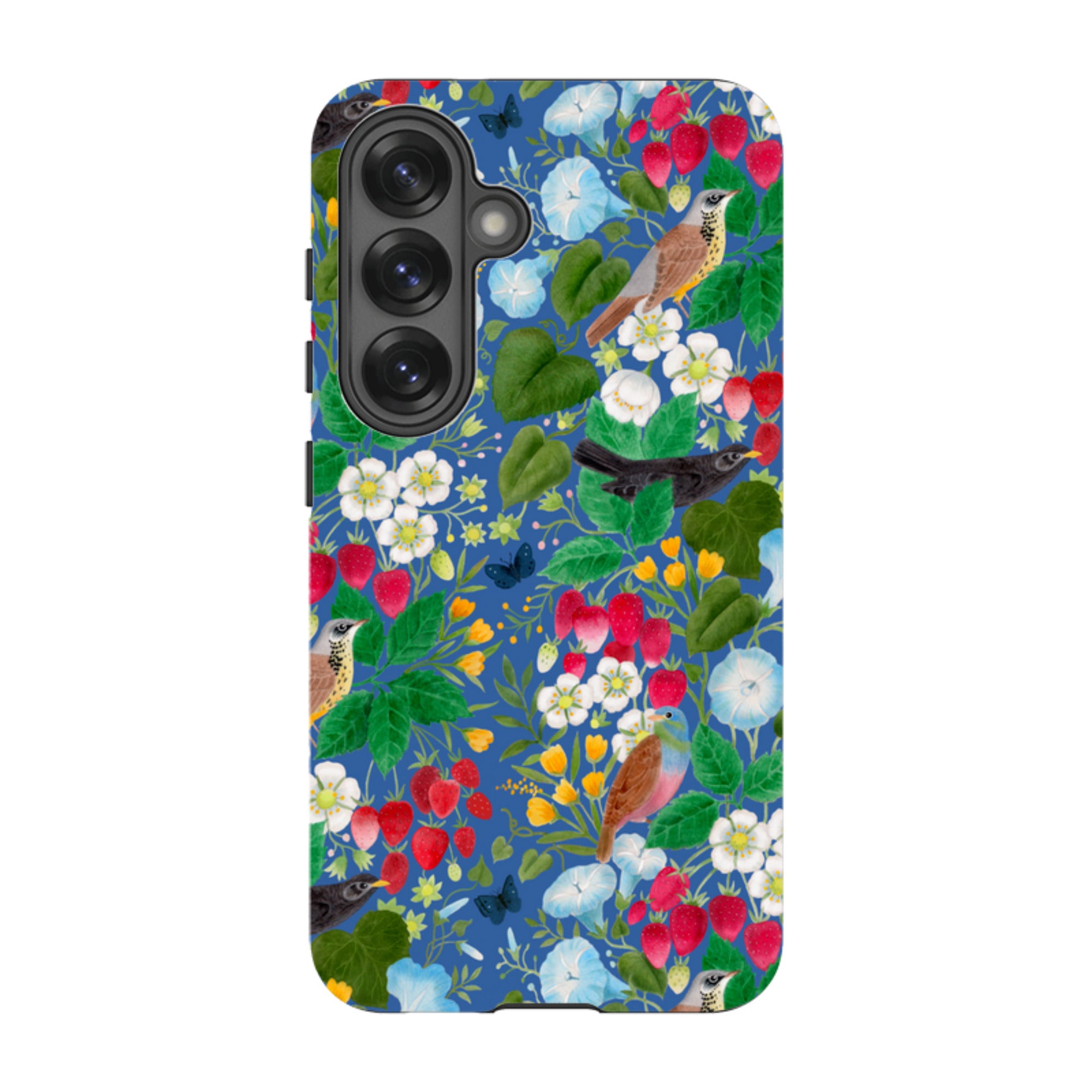 Samsung Tough  Case - Strawberry Thief By Bex Parkin