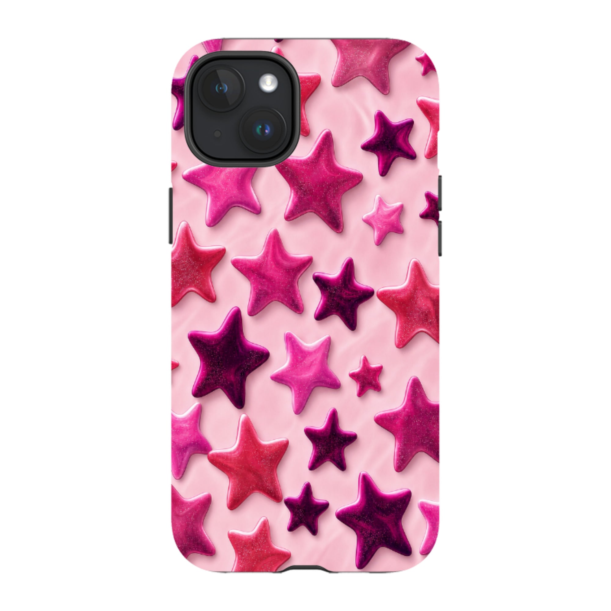 iPhone MagSafe Tough Case - Fuchsia Star