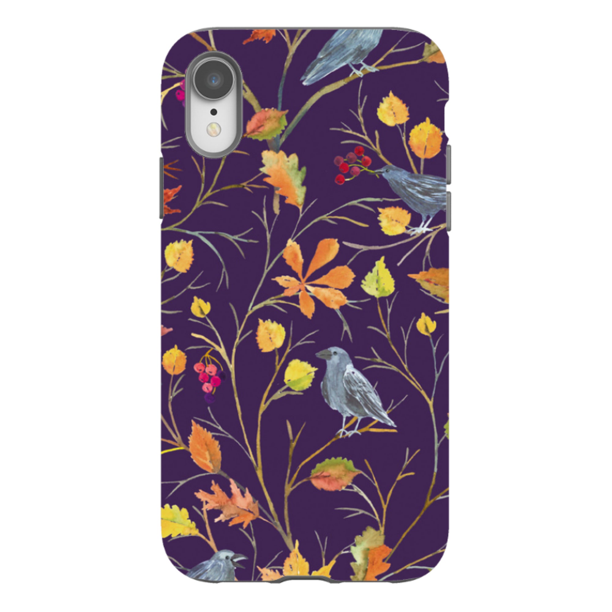 iPhone Tough Case - Autumn Pattern By Elisabeth Haager