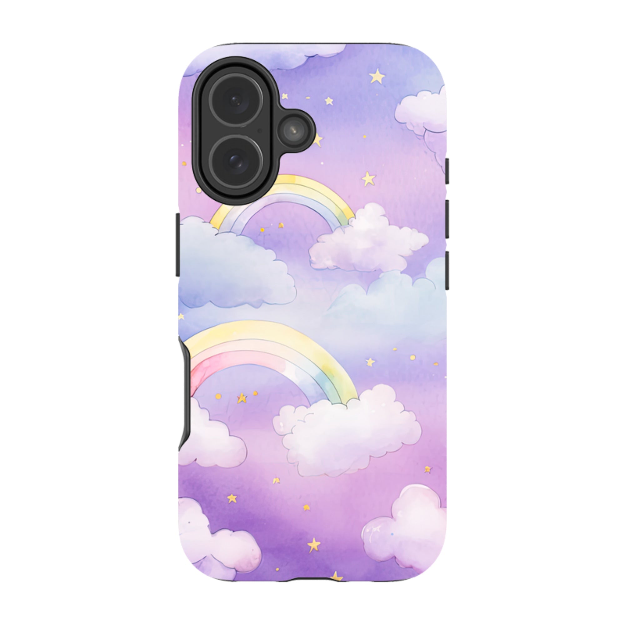 iPhone MagSafe Tough Case - Rainbow Clouds III