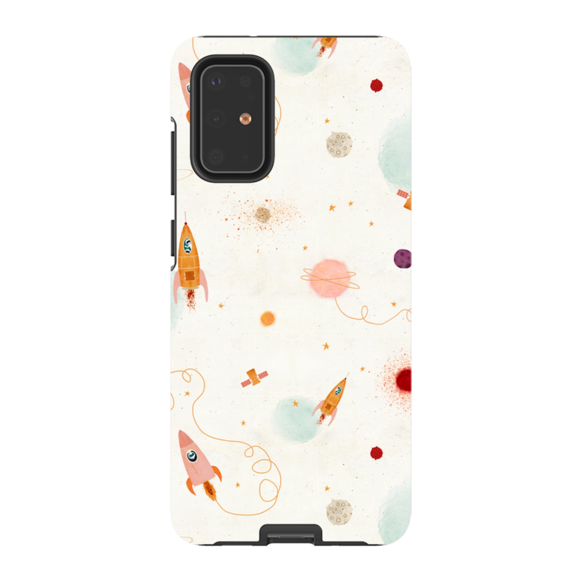 Samsung Tough Case - Rockets Cream By Katherine Quinn