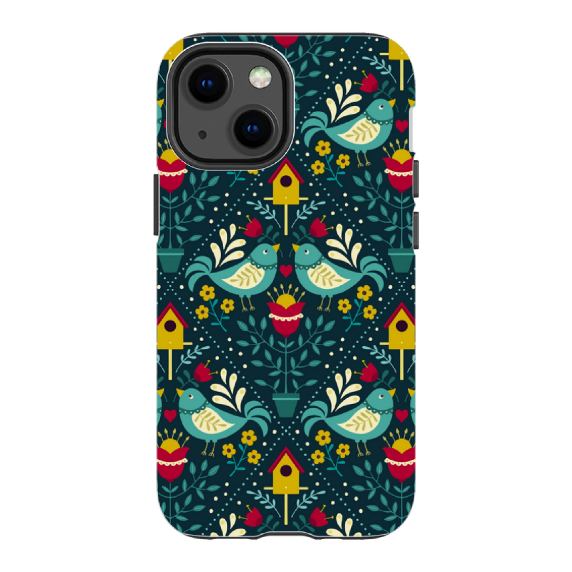 iPhone Tough Case - Bird Pattern VIII By Suzy Taylor