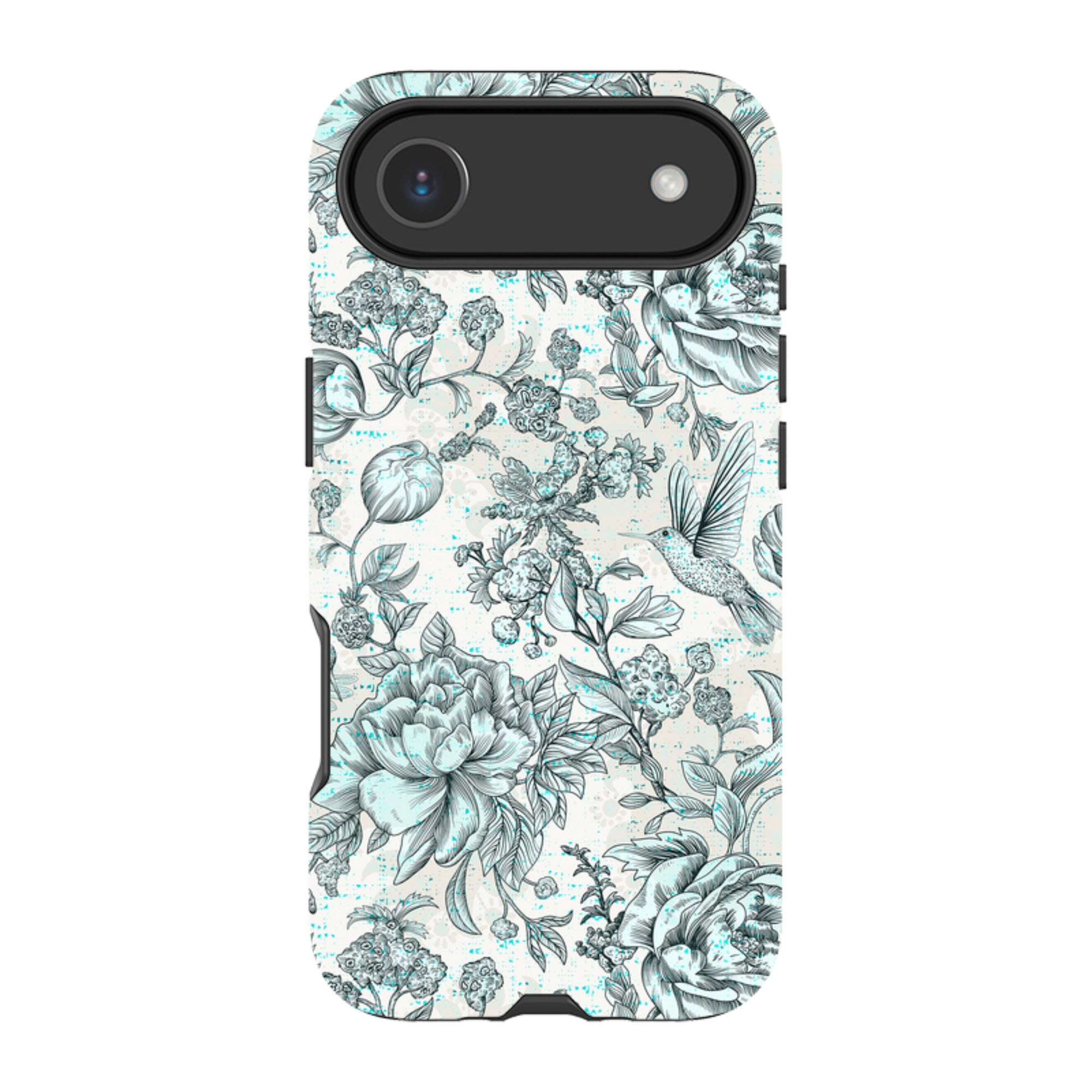 iPhone MagSafe Tough Case -  Blue Peonies