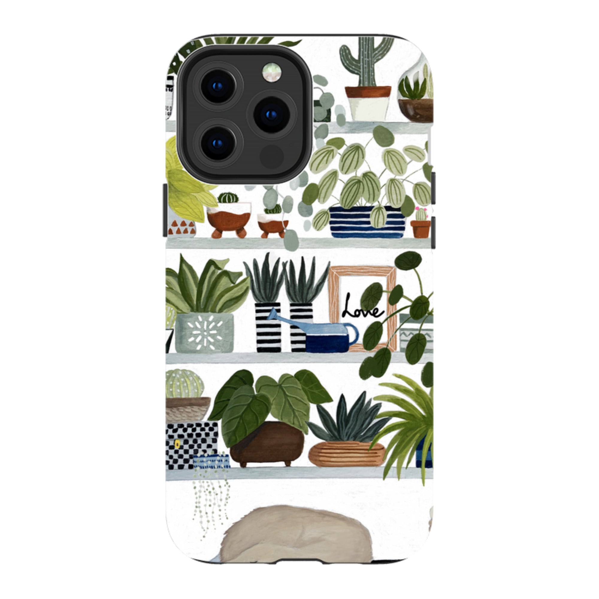 iPhone Tough Case - Plant Shelves By Bex Parkin
