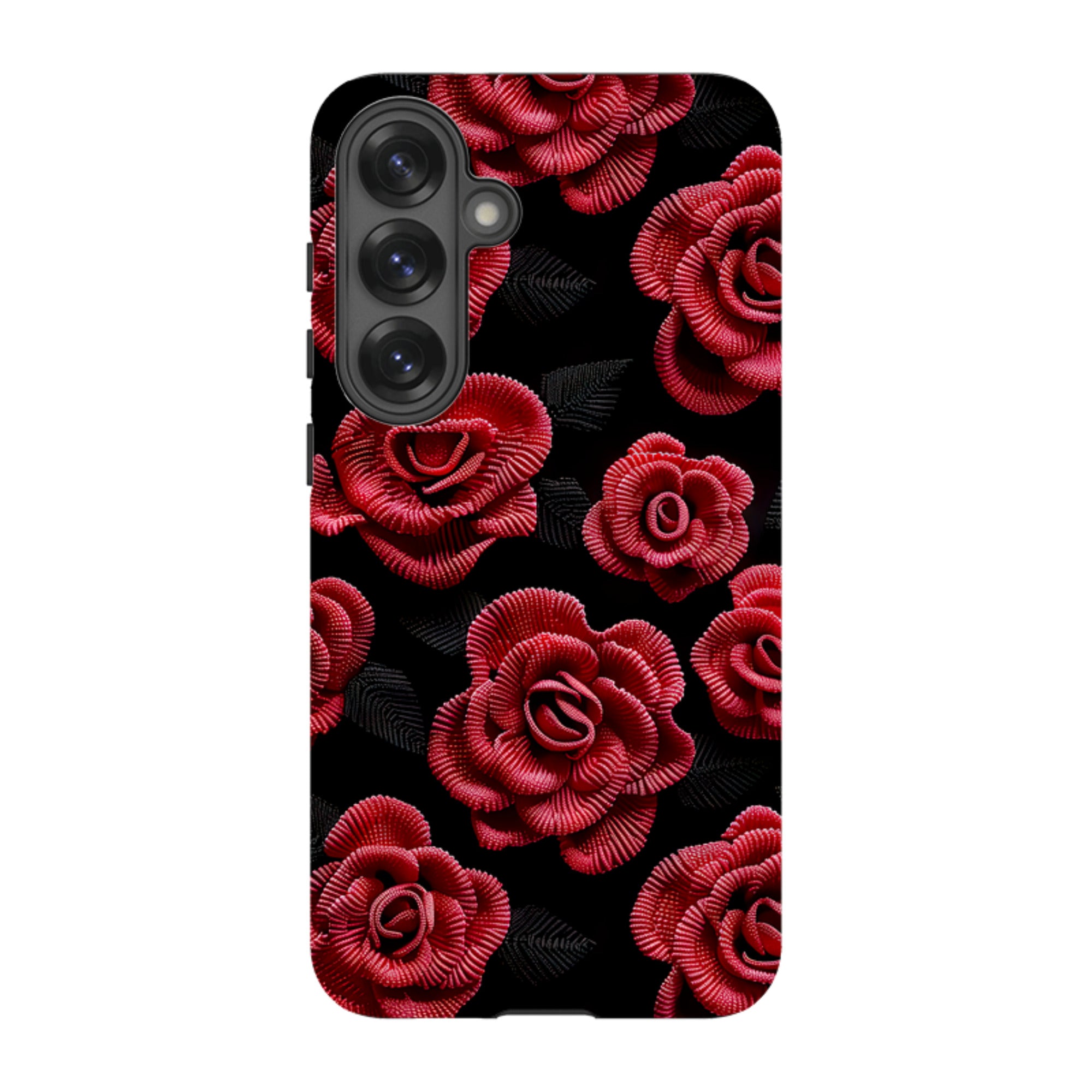 Samsung Tough Case - Dark Roses II