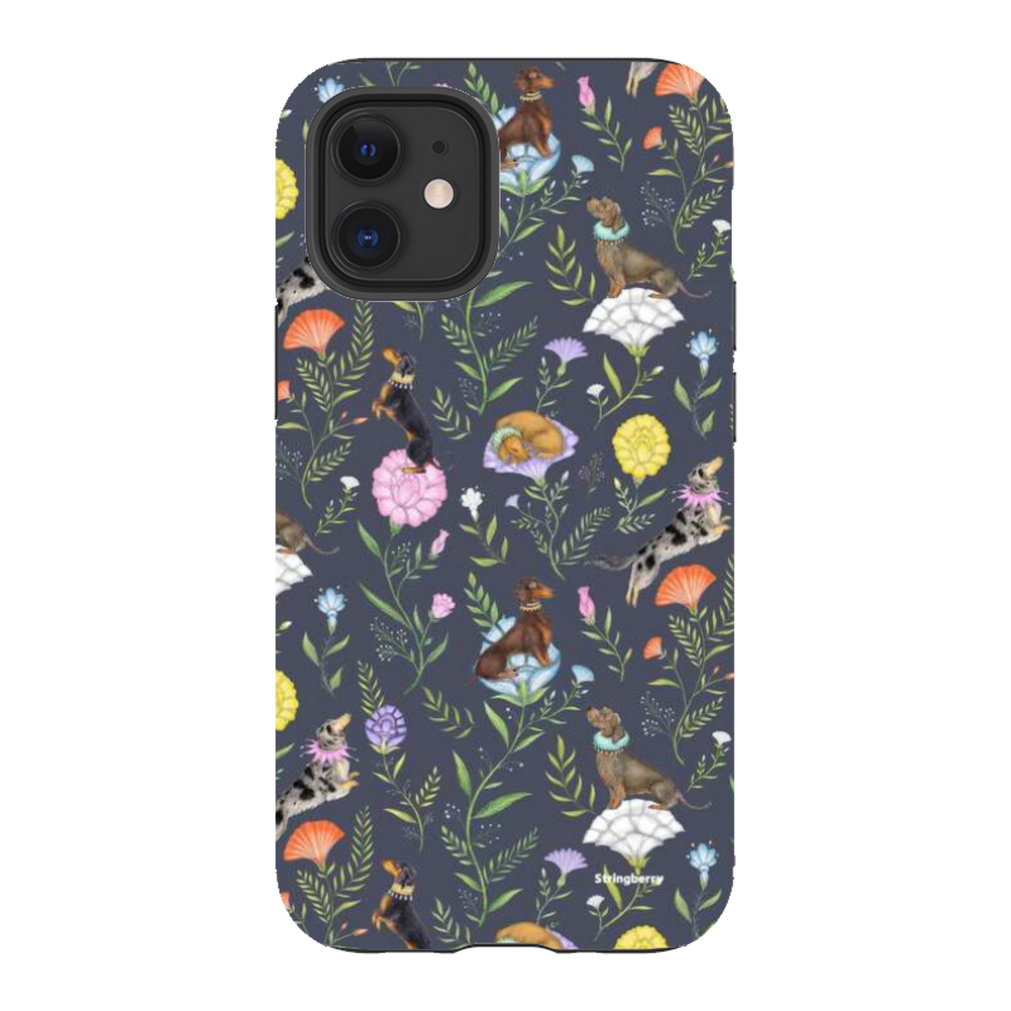 iPhone Tough Case - Doxy Day Afternoon Slate By Catherine Rowe
