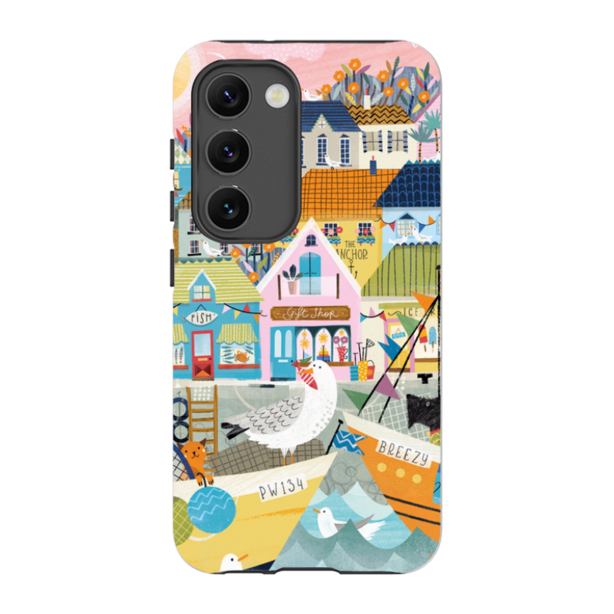 Samsung Tough  Case - Harbour 1 By Ali Brookes
