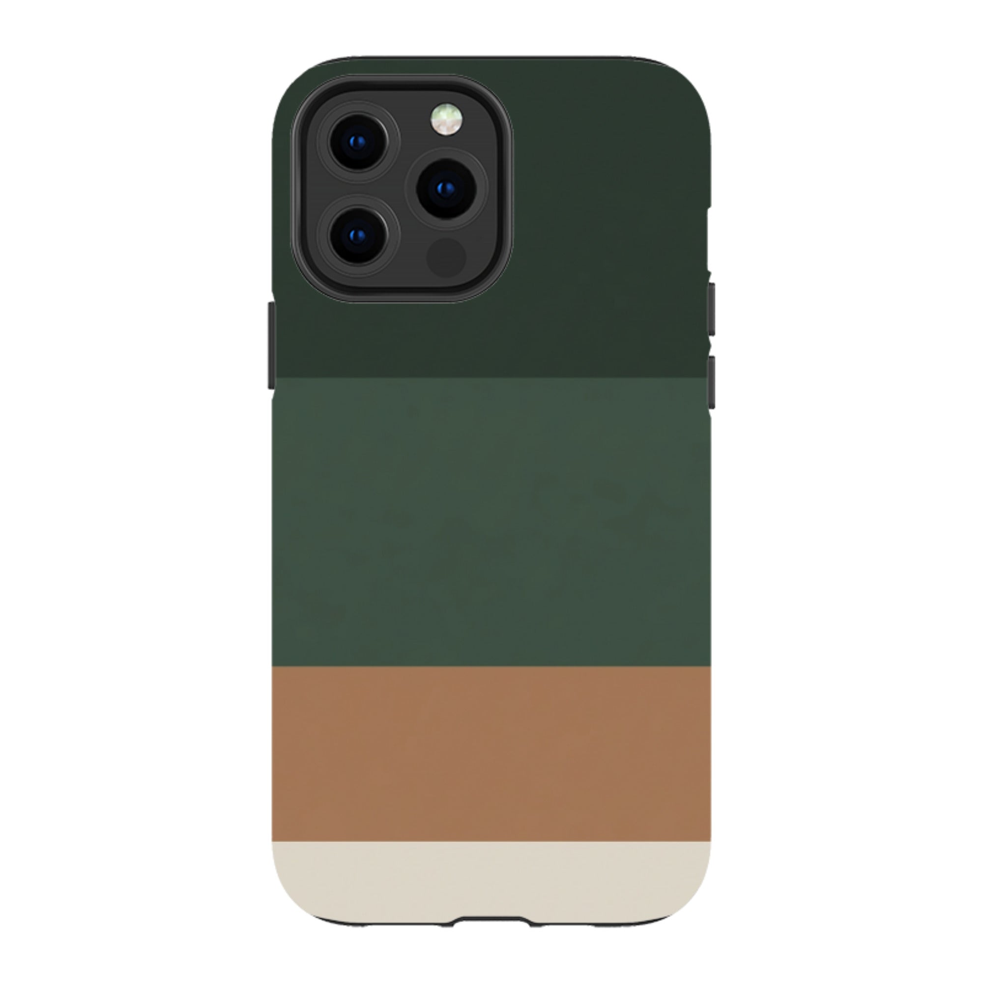 iPhone MagSafe Tough Case - Terracotta and Green Gradient