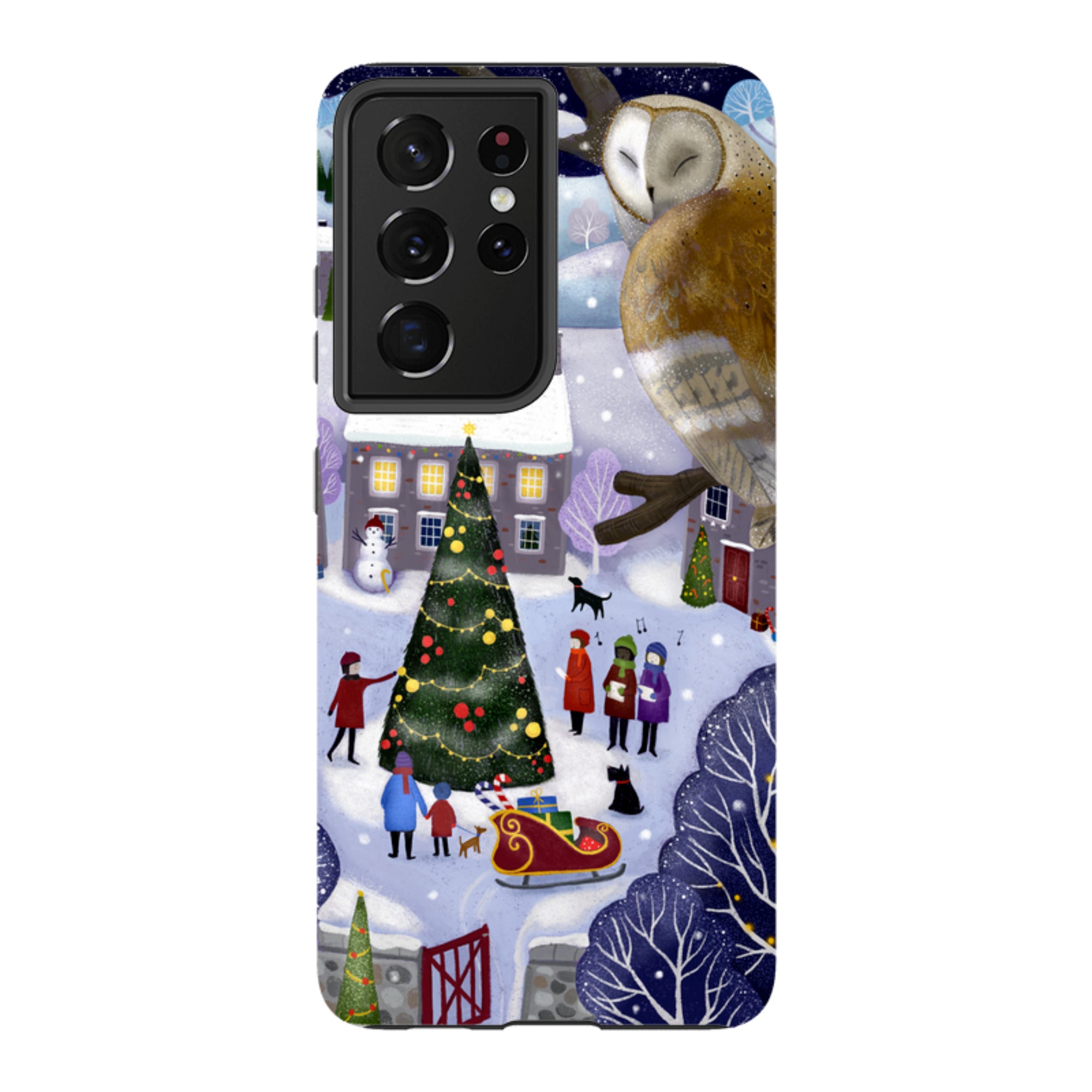 Samsung Tough Case - Advent Owl By Bex Parkin