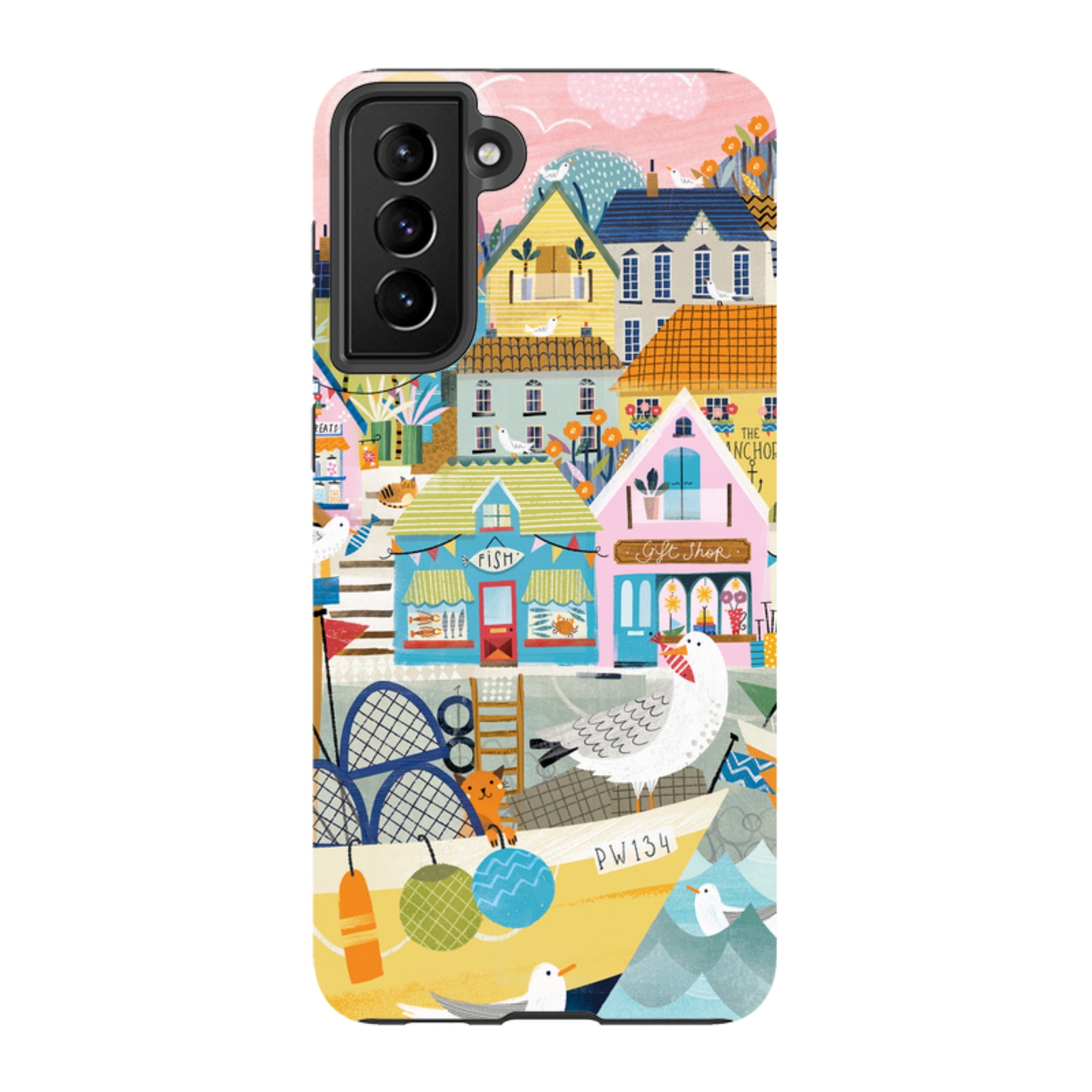 Samsung Tough  Case - Harbour 2 By Ali Brookes