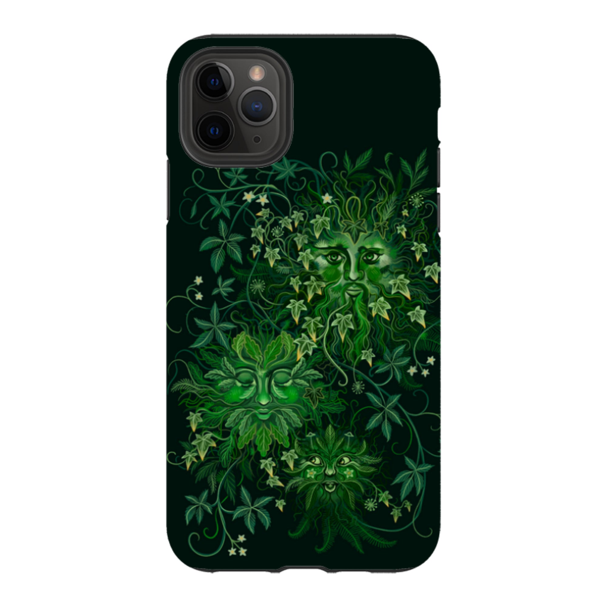 iPhone Tough Case - Green Man By Anna Stead