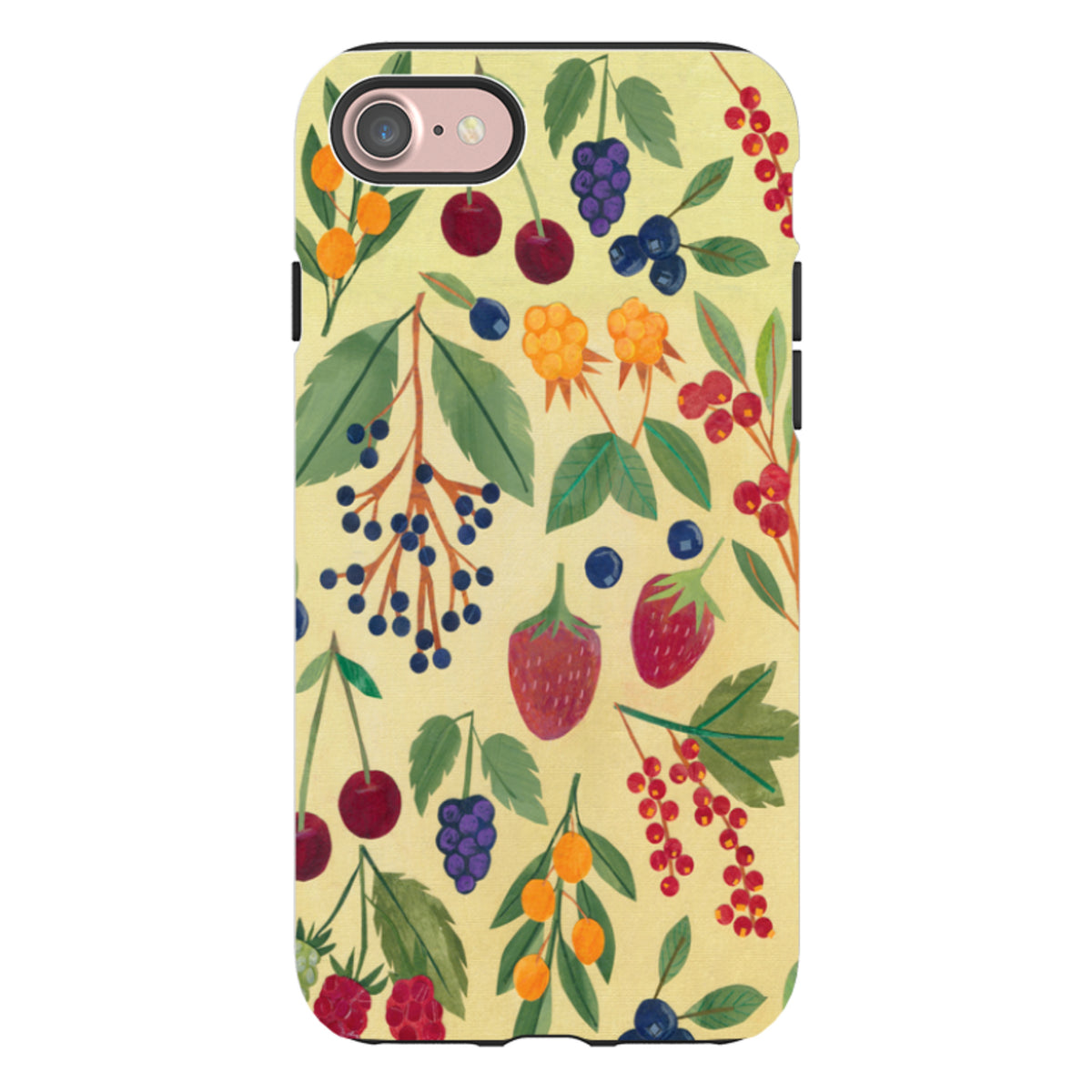 iPhone Tough Case - Forest Fruit By Tracey English