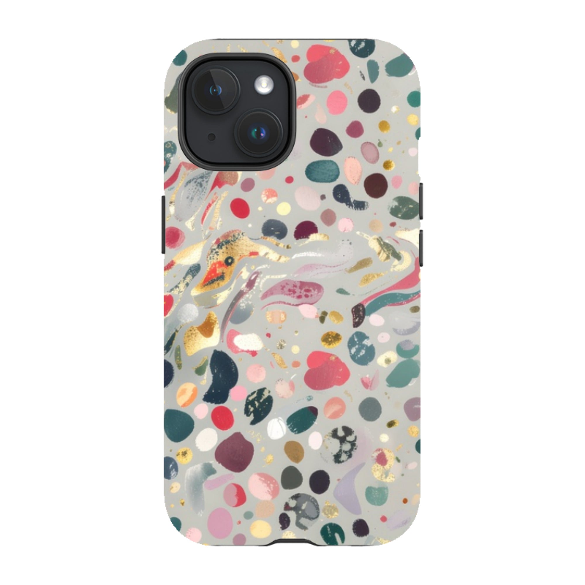 iPhone MagSafe Tough Case - Patchwork Marble