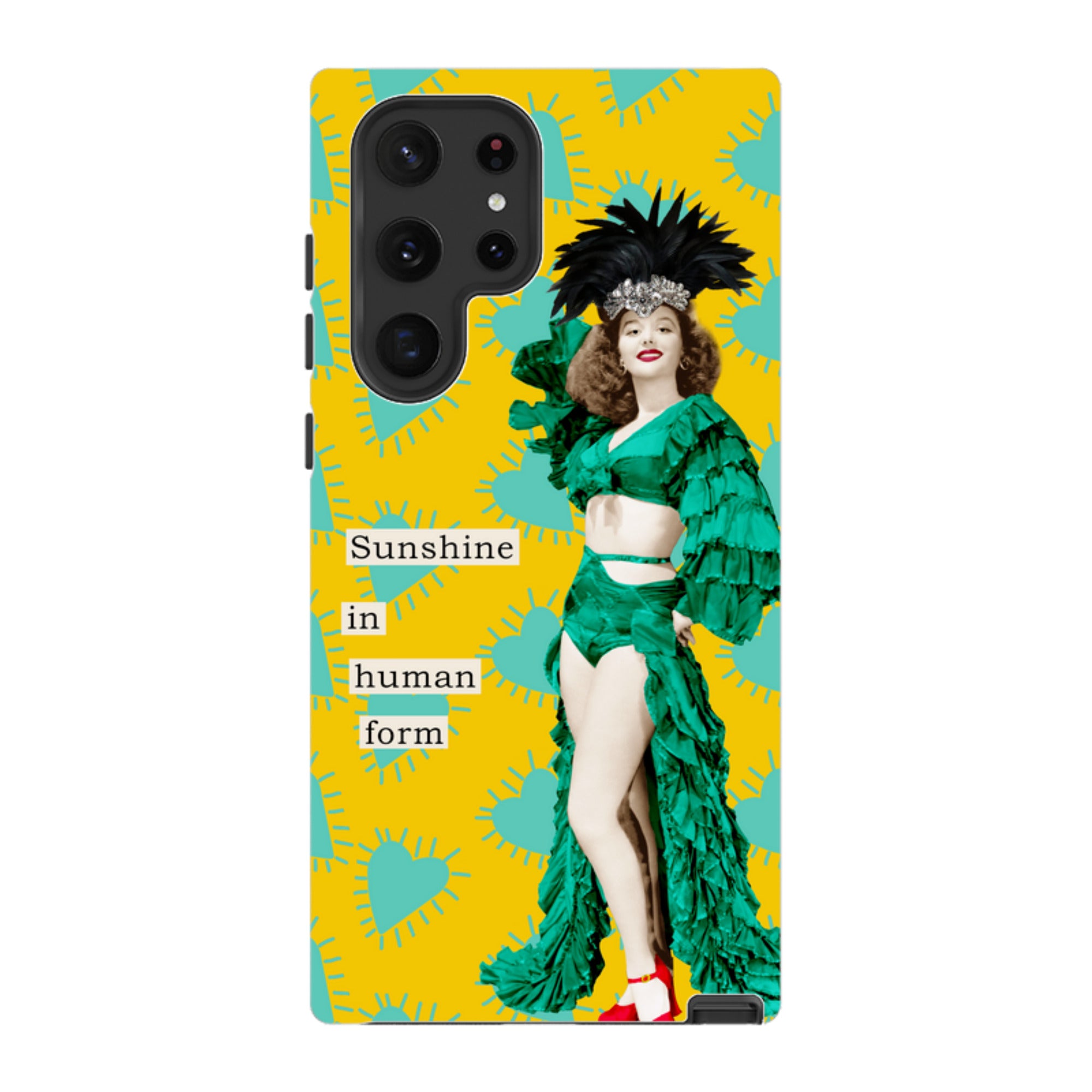 Samsung Tough Case - Sunshine in Human Form  By Clare Jordan