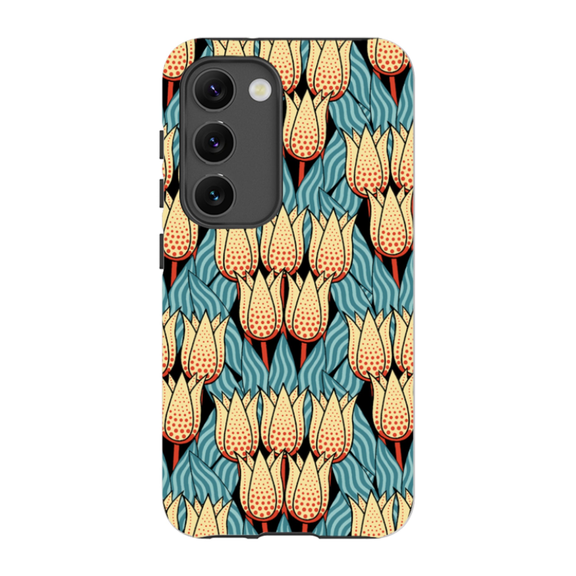 Samsung Tough Case - Spotty Tulip By Cressida Bell