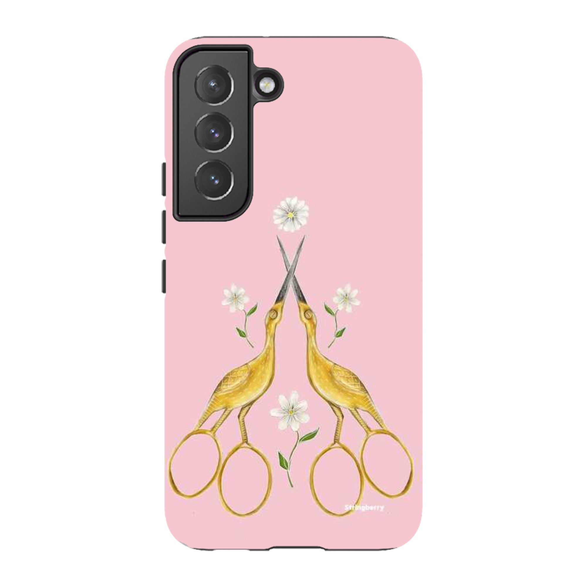 Samsung Tough Case - Heron Scissors By Catherine Rowe