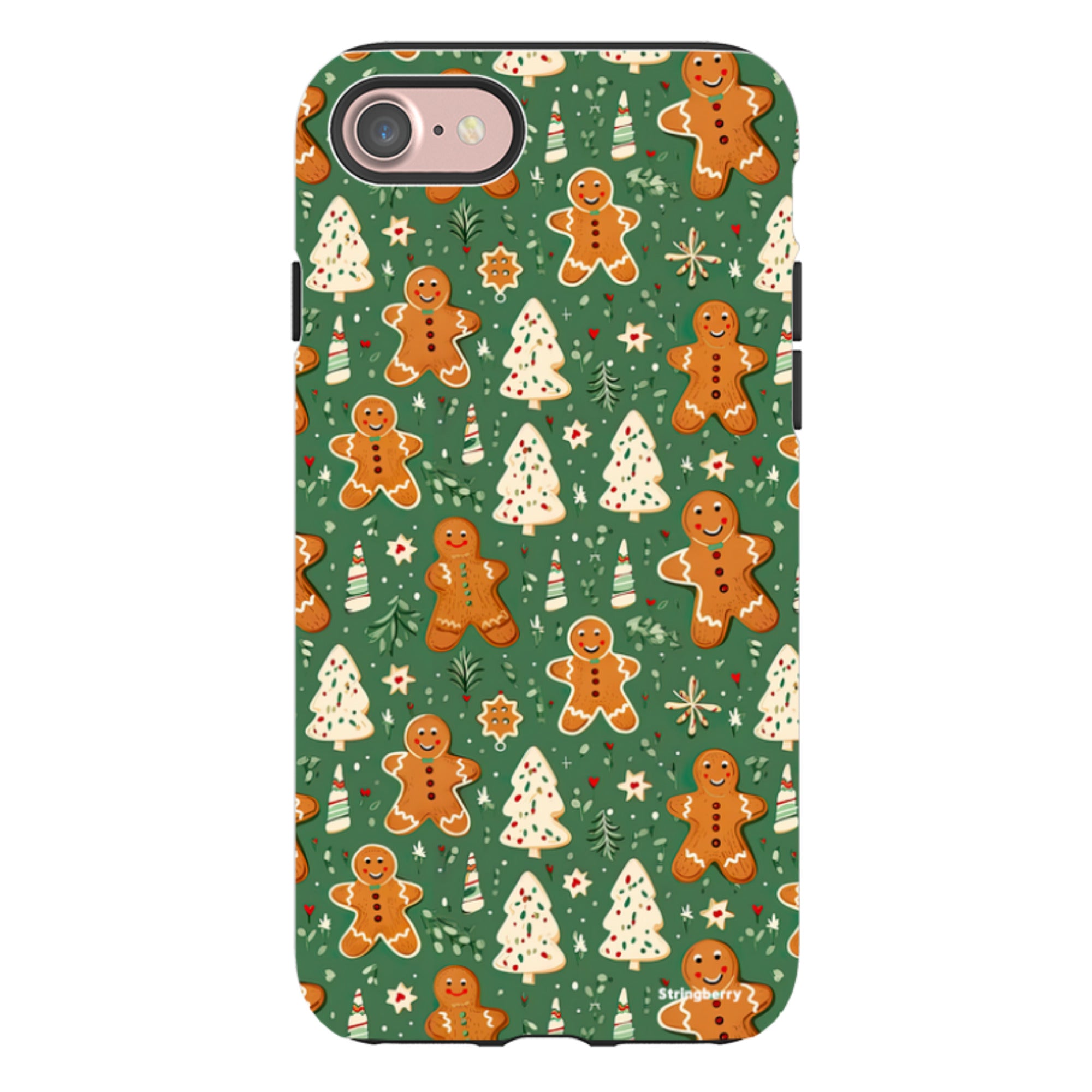 iPhone Tough Case - Ginger Bread Xmas II