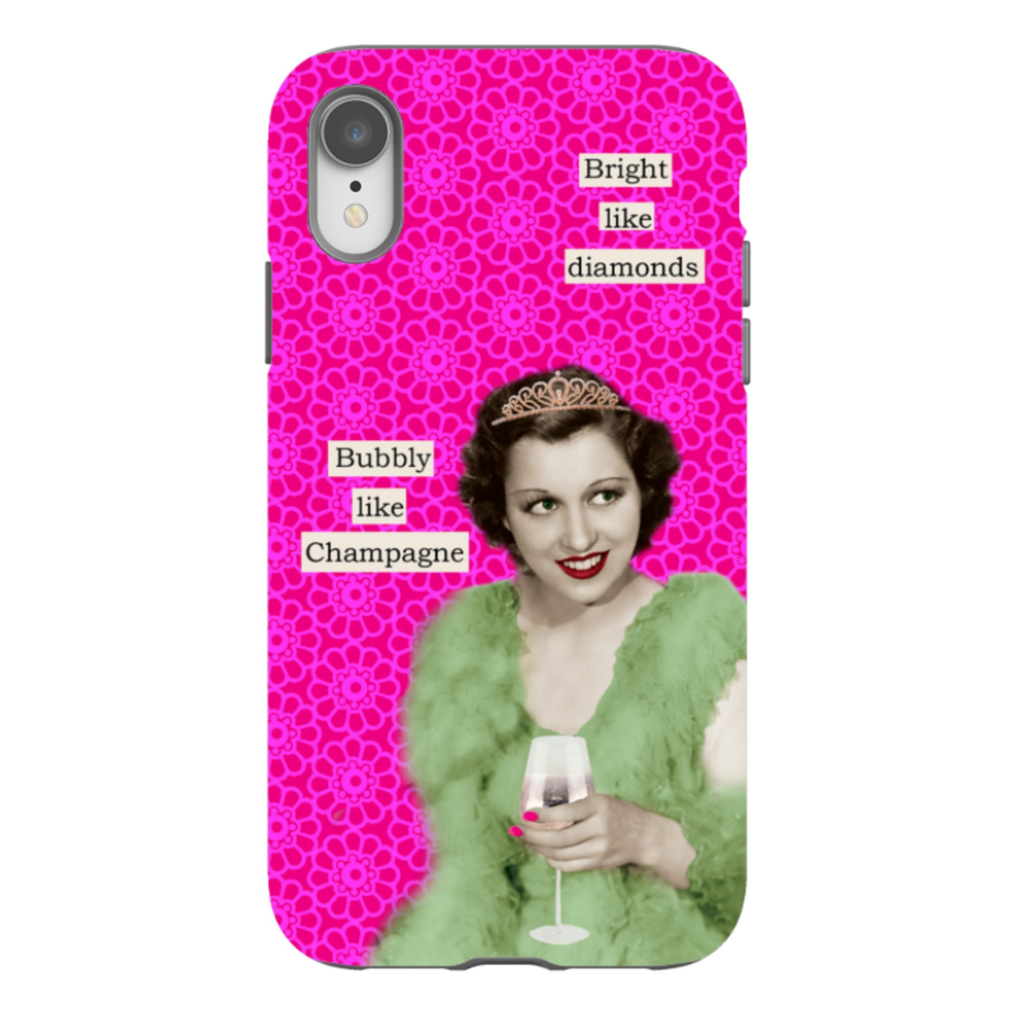 iPhone Tough Case - Bright Like Diamonds By Clare Jordan