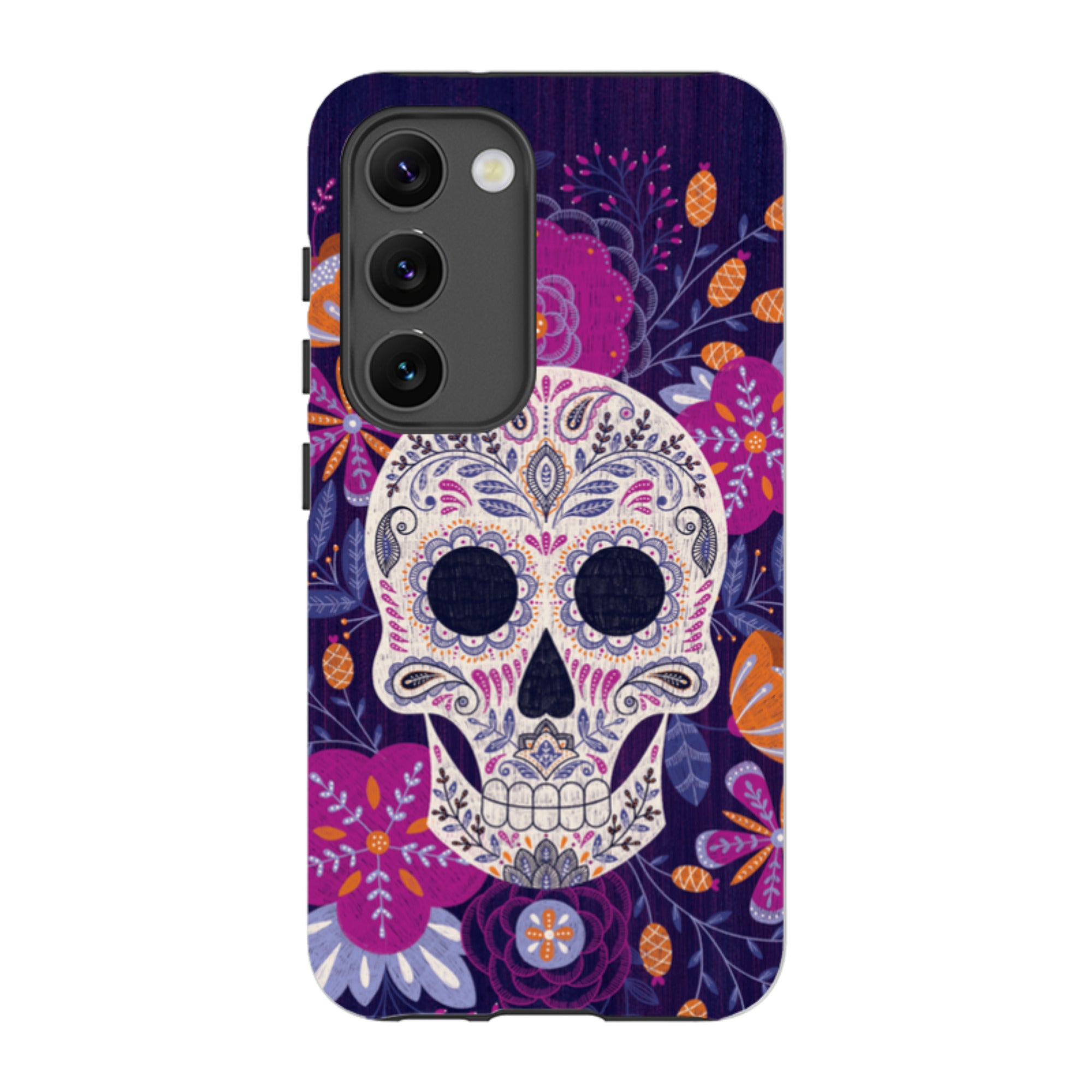 Samsung Tough Case - Sugar Skull By Jenny Zemanek