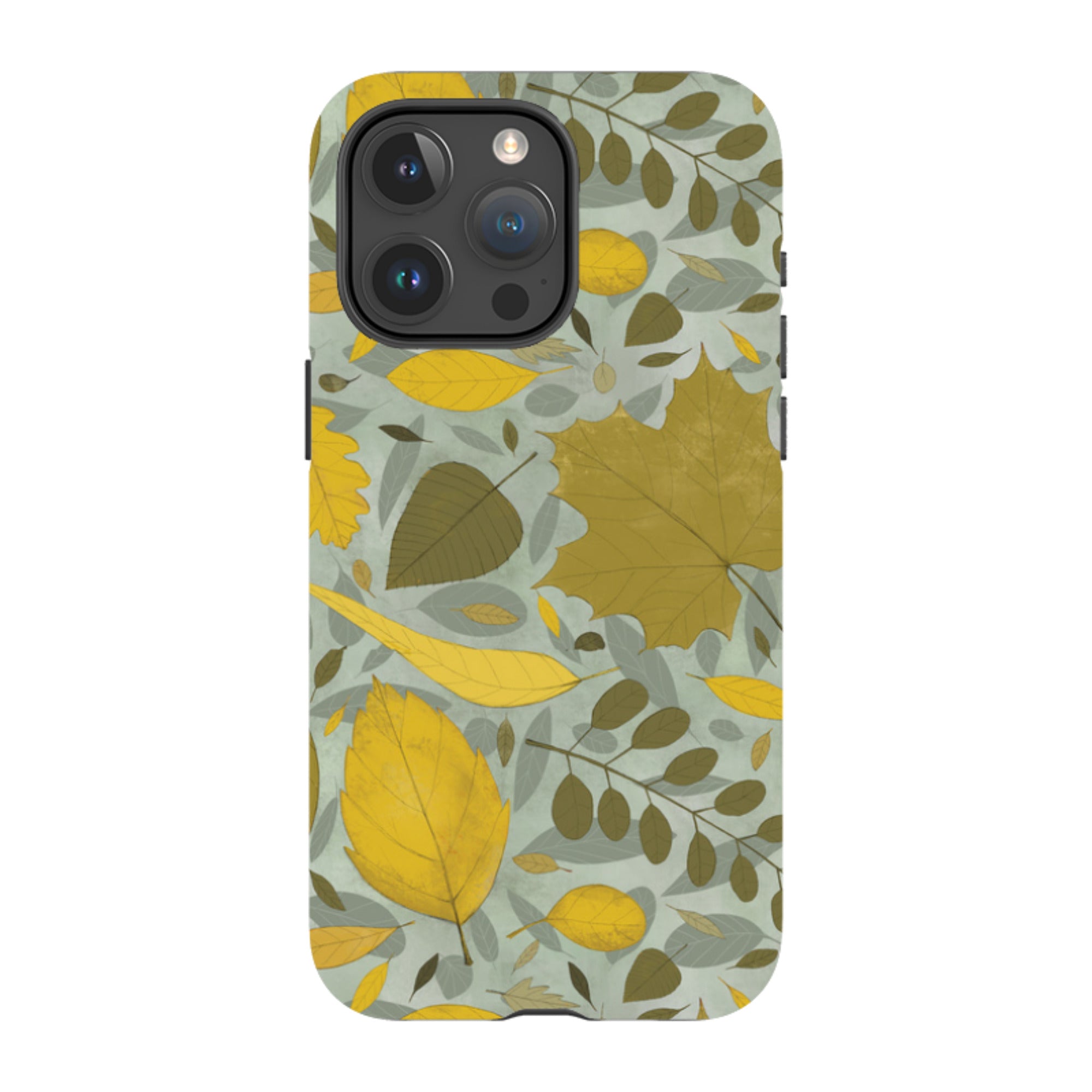 iPhone Tough Case - Fall Leaves By Maja Lindberg