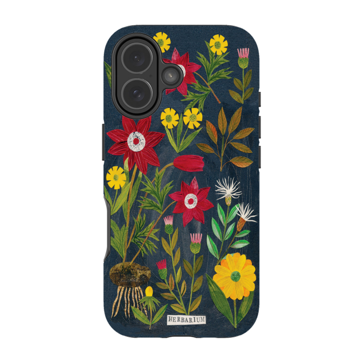 iPhone Tough Case - Herbarium By Tracey English