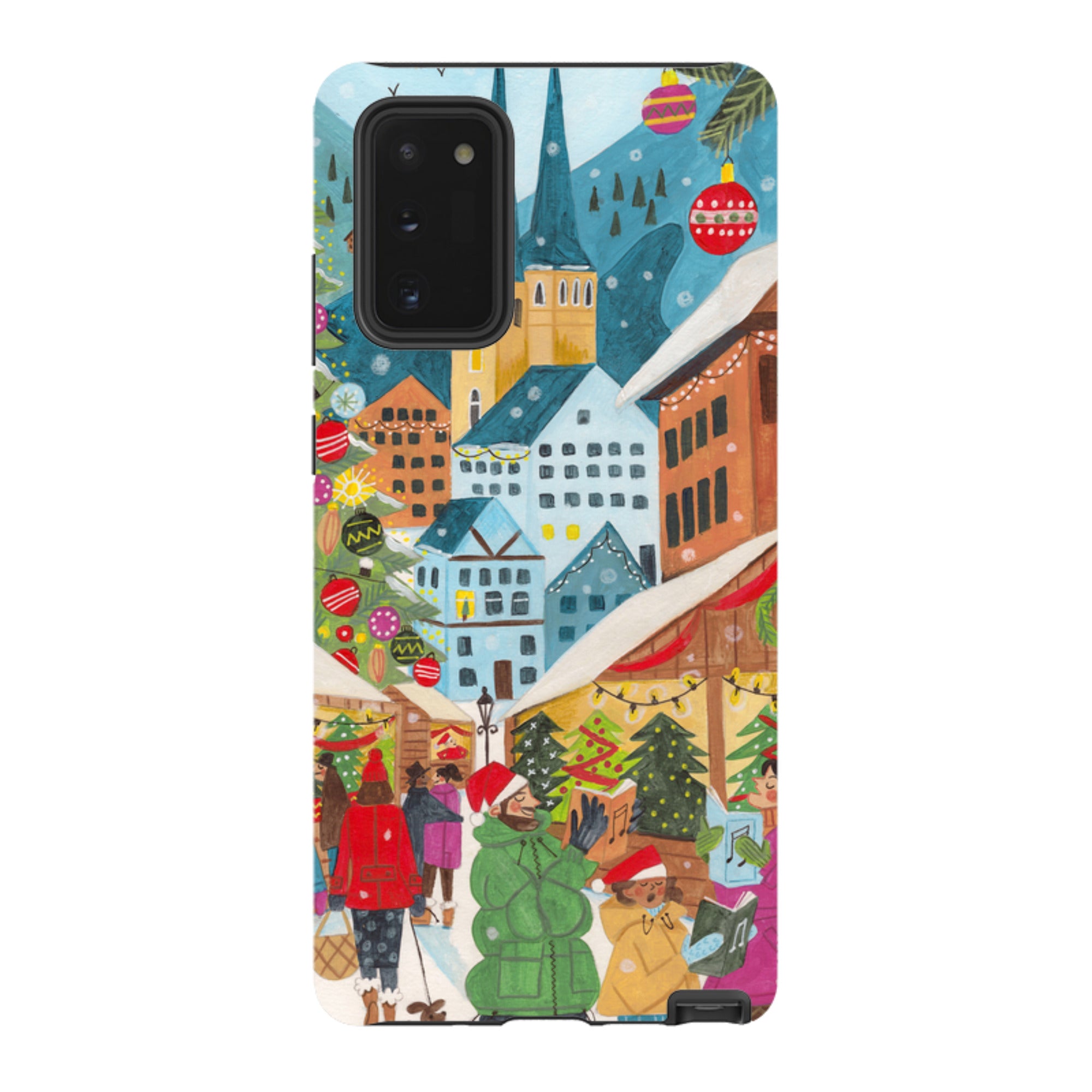 Samsung Tough Case - Christmas Market By Caroline Bonne Muller