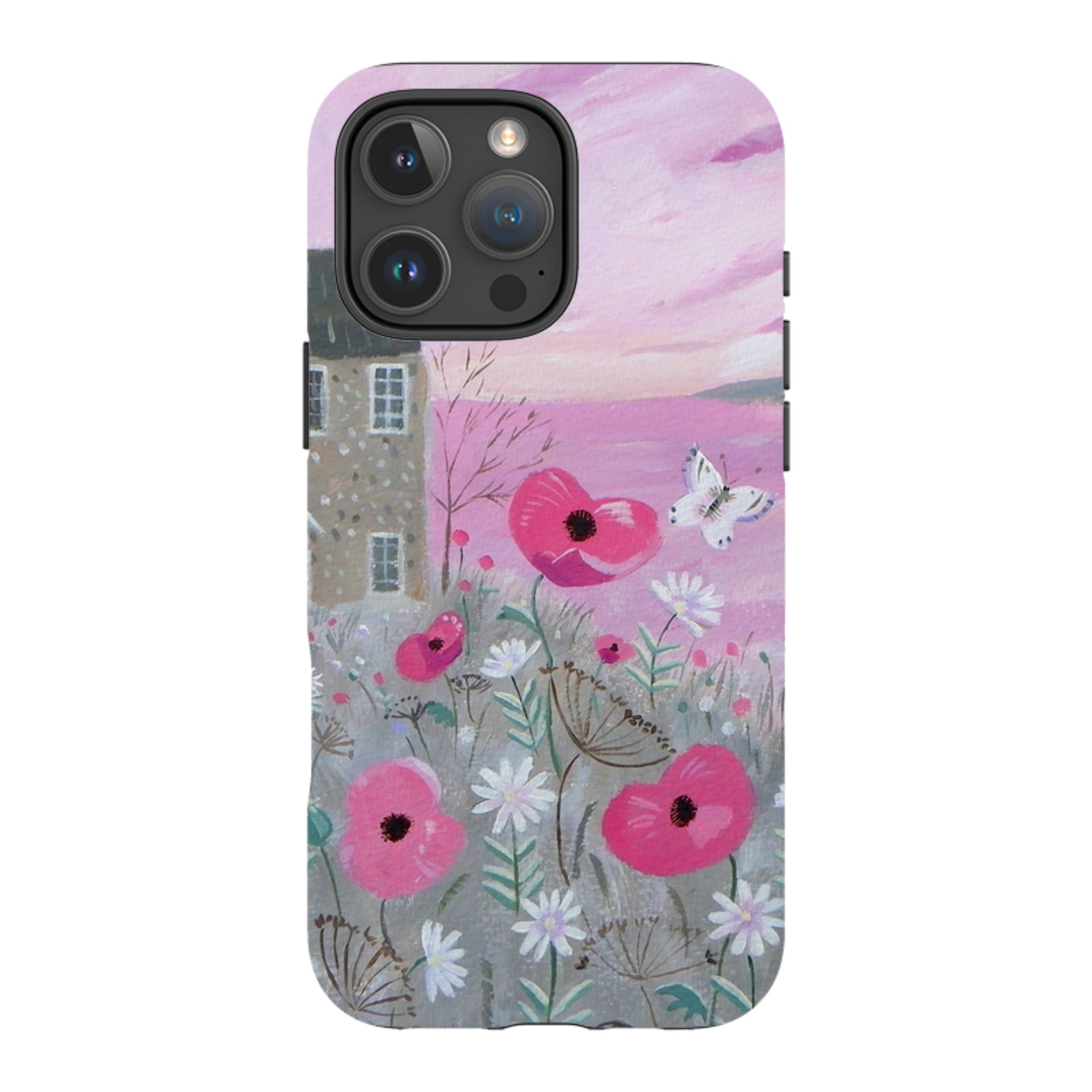 iPhone MagSafe Tough Case - Seaside Flowers By Mary Stubberfield