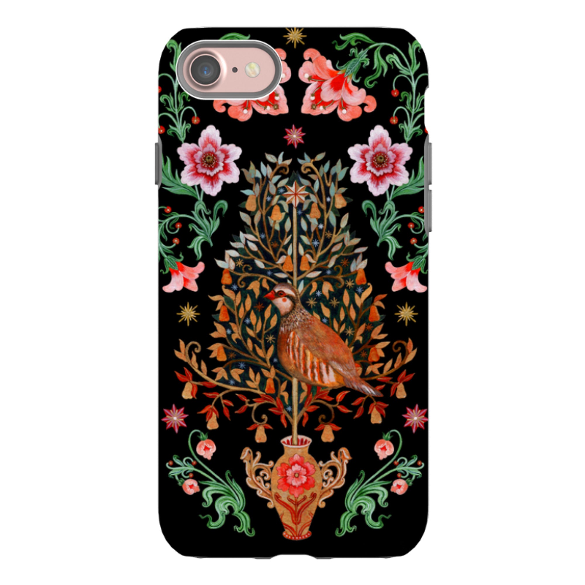iPhone Tough  Case - Partridge Pear Tree By Maria Matos