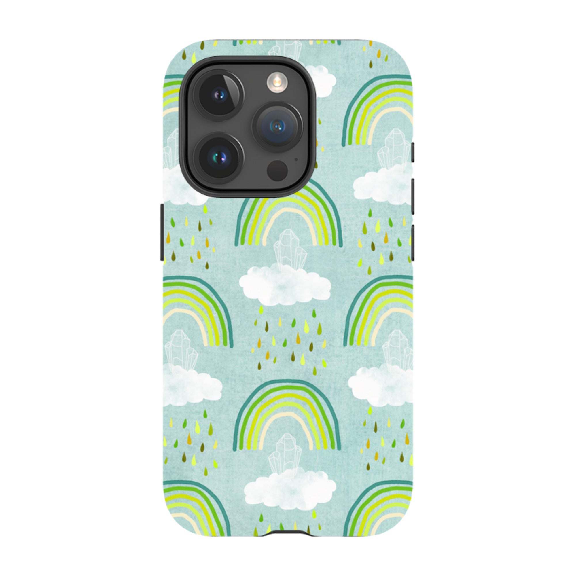 iPhone Tough Case - Rainbows And Crystals By Katherine Quinn