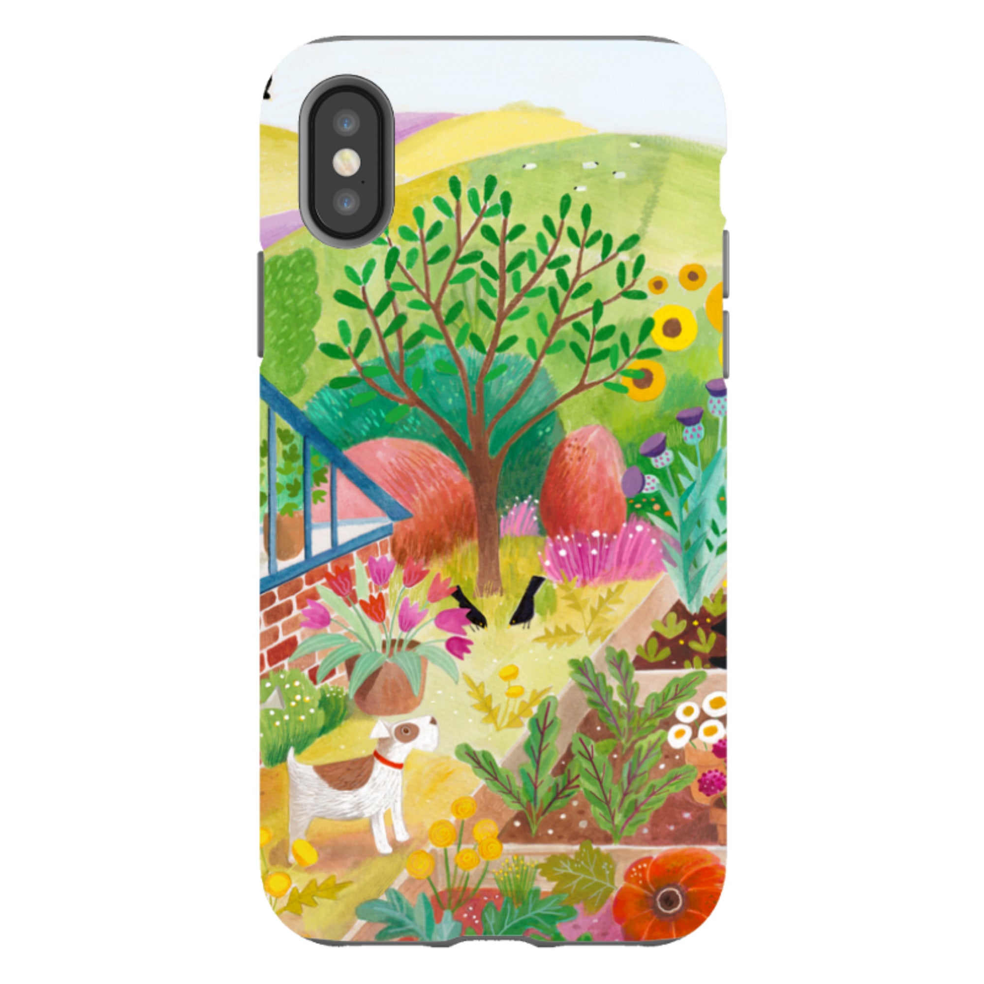 iPhone Tough Case - Veg Garden By Bex Parkin