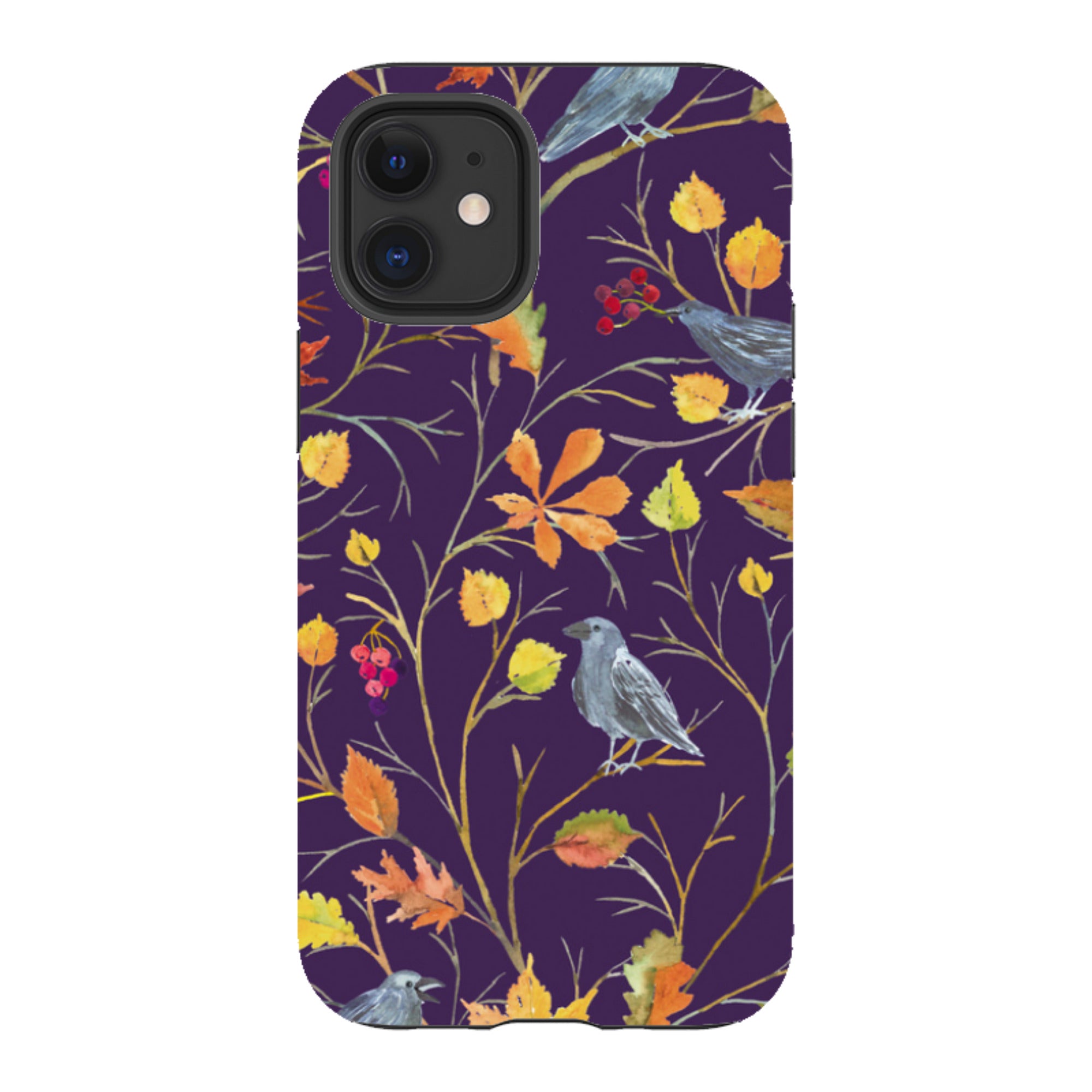iPhone Tough Case - Autumn Pattern By Elisabeth Haager