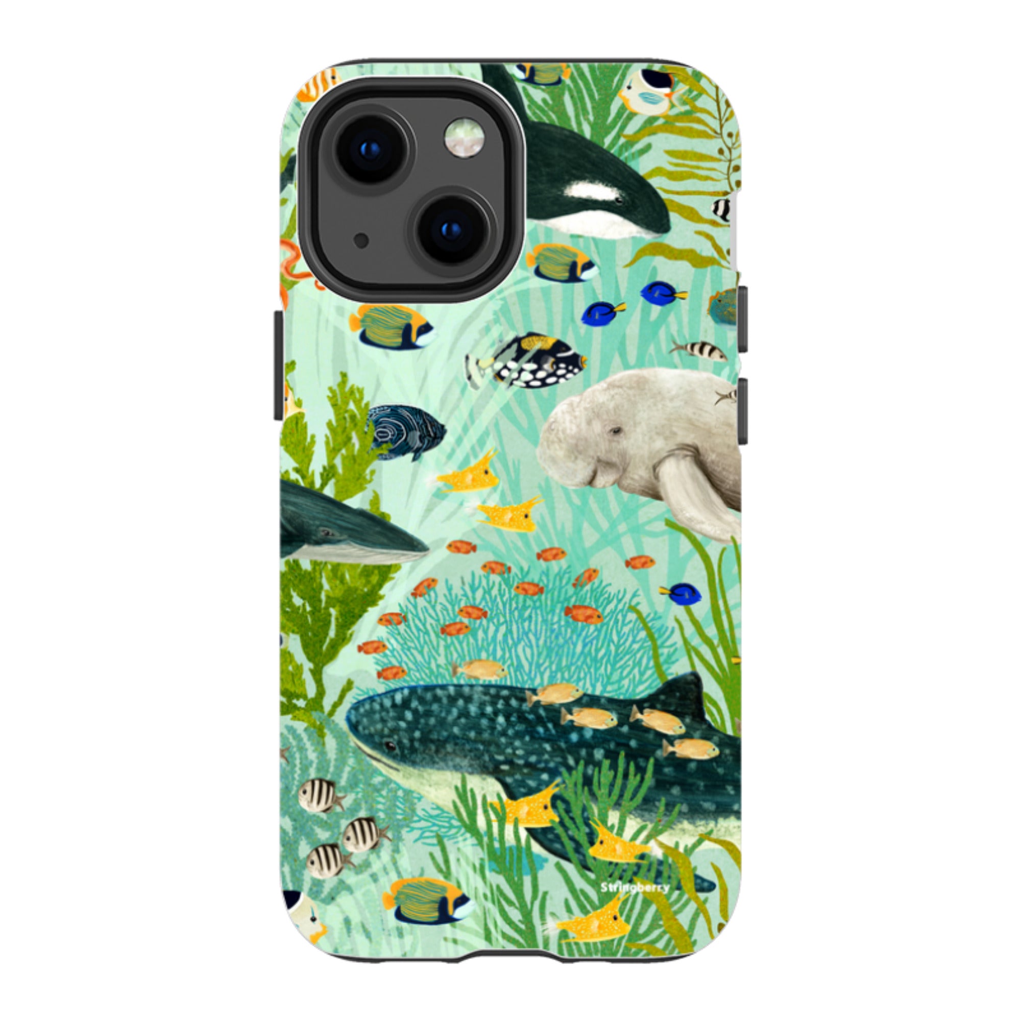 iPhone Tough Case - Sea Life By Katherine Quinn