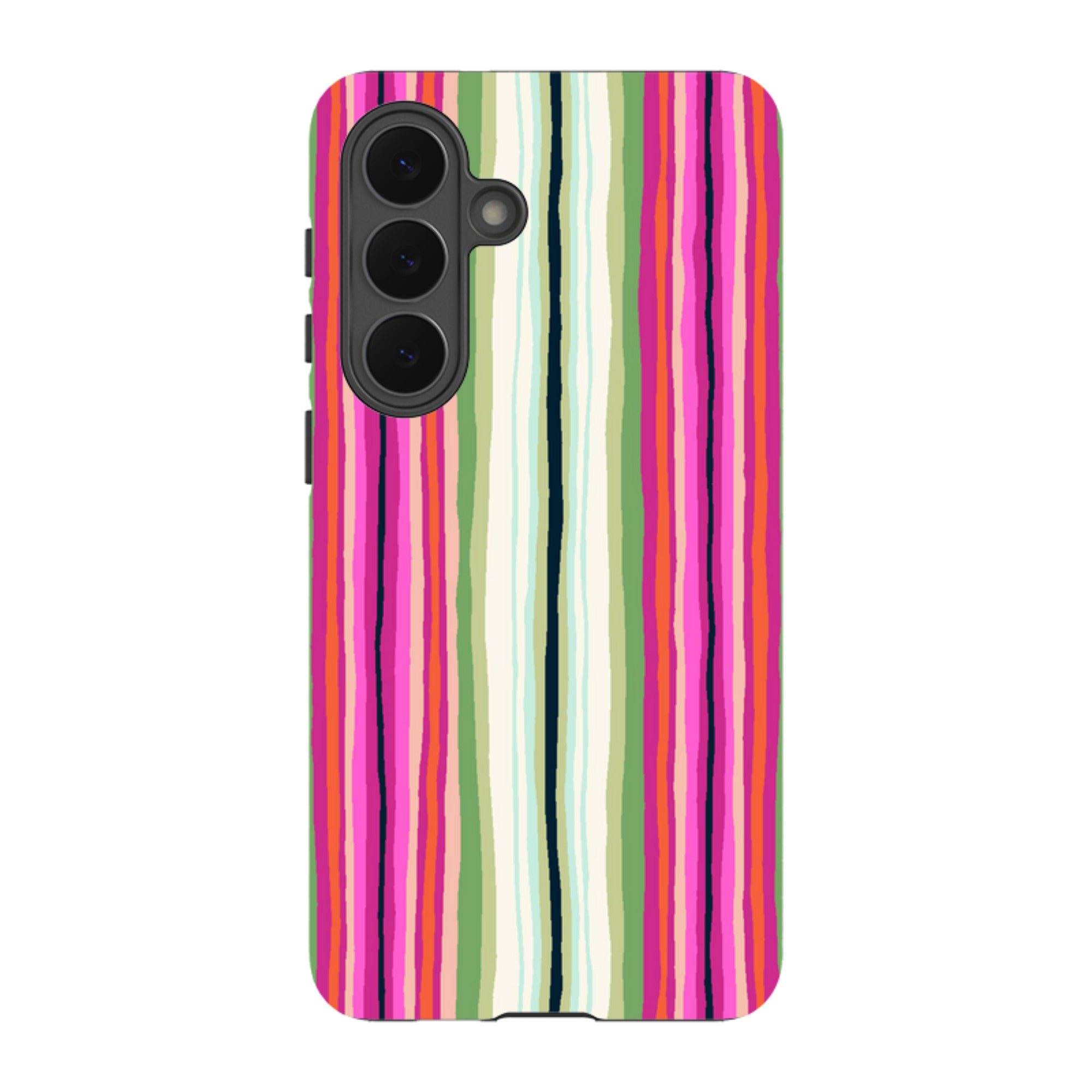 Samsung Tough Case - Atelier Stripe Windflower By Sarah Campbell