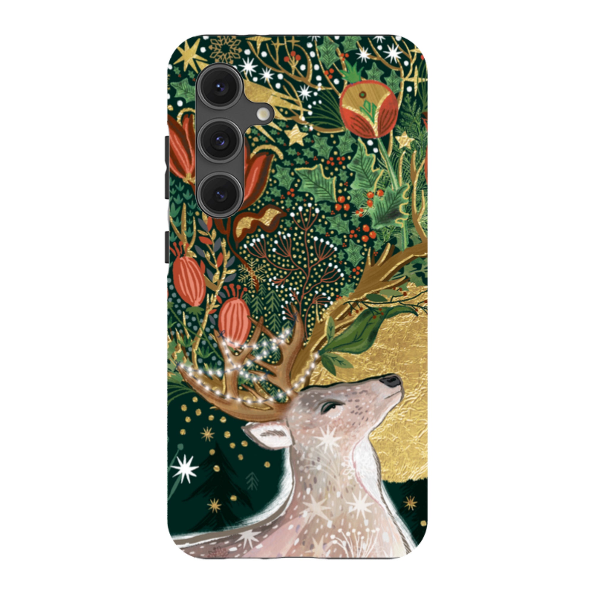 Samsung Tough Case - Winter Deer I By Emma Frances Grant