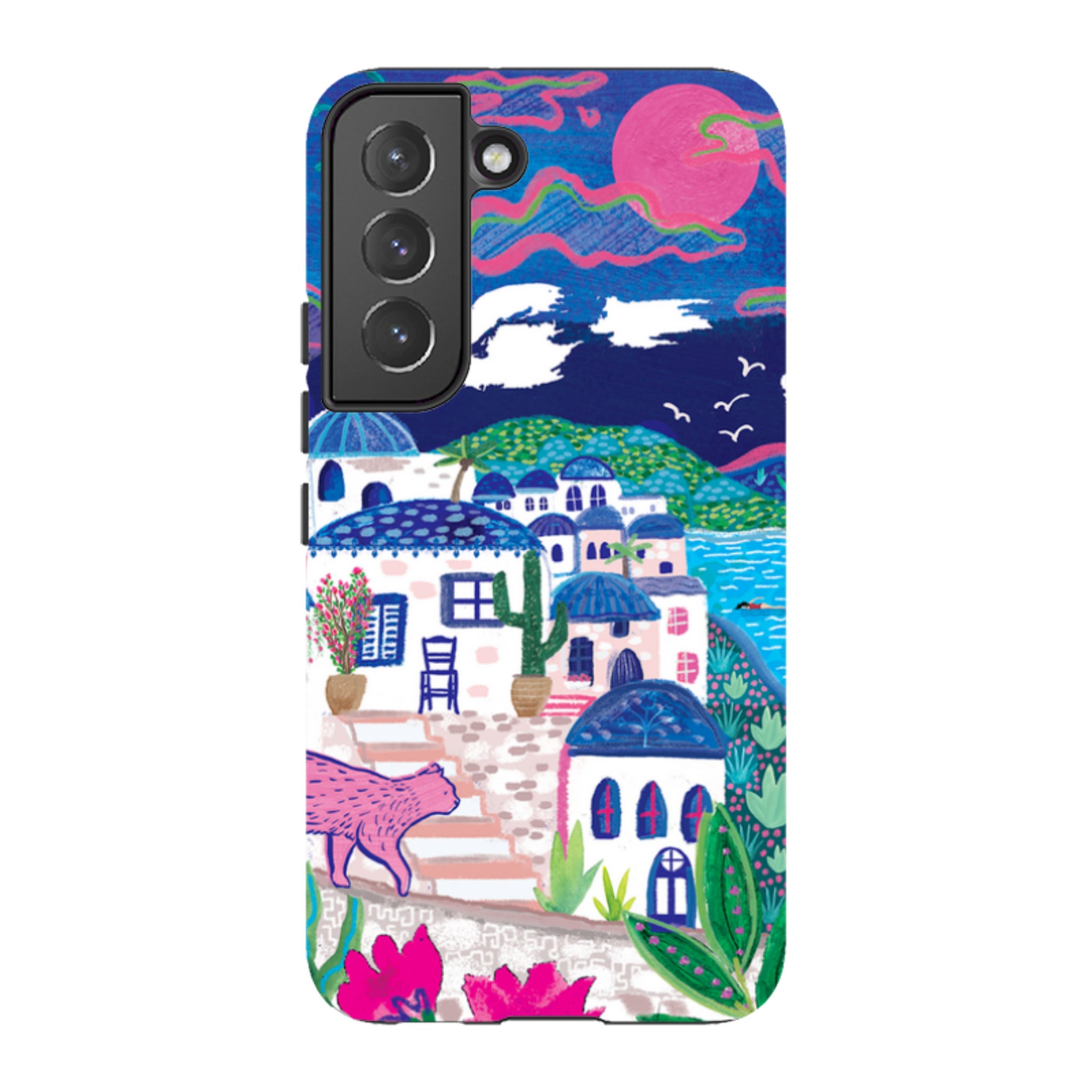 Samsung Tough  Case - Sapphire Seas II By Emma Frances Grant