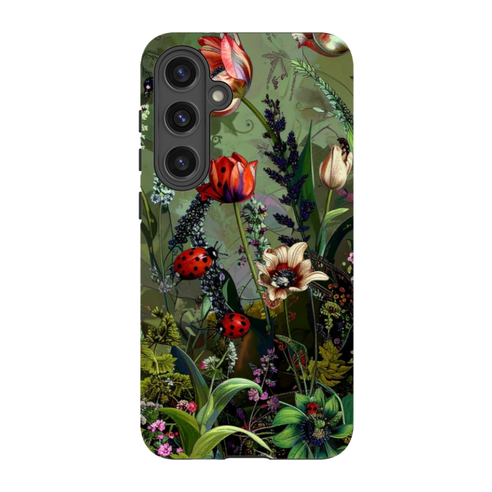 Samsung Tough Case - Green Vyne Ladybirds