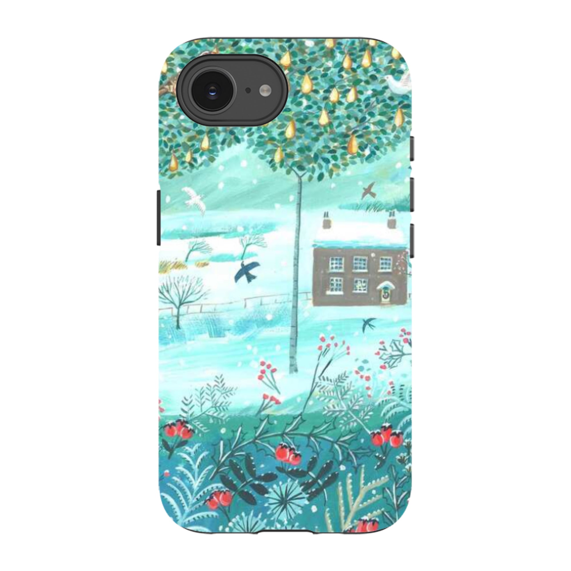 iPhone Tough Case - Pear Trees By Mary Stubberfield