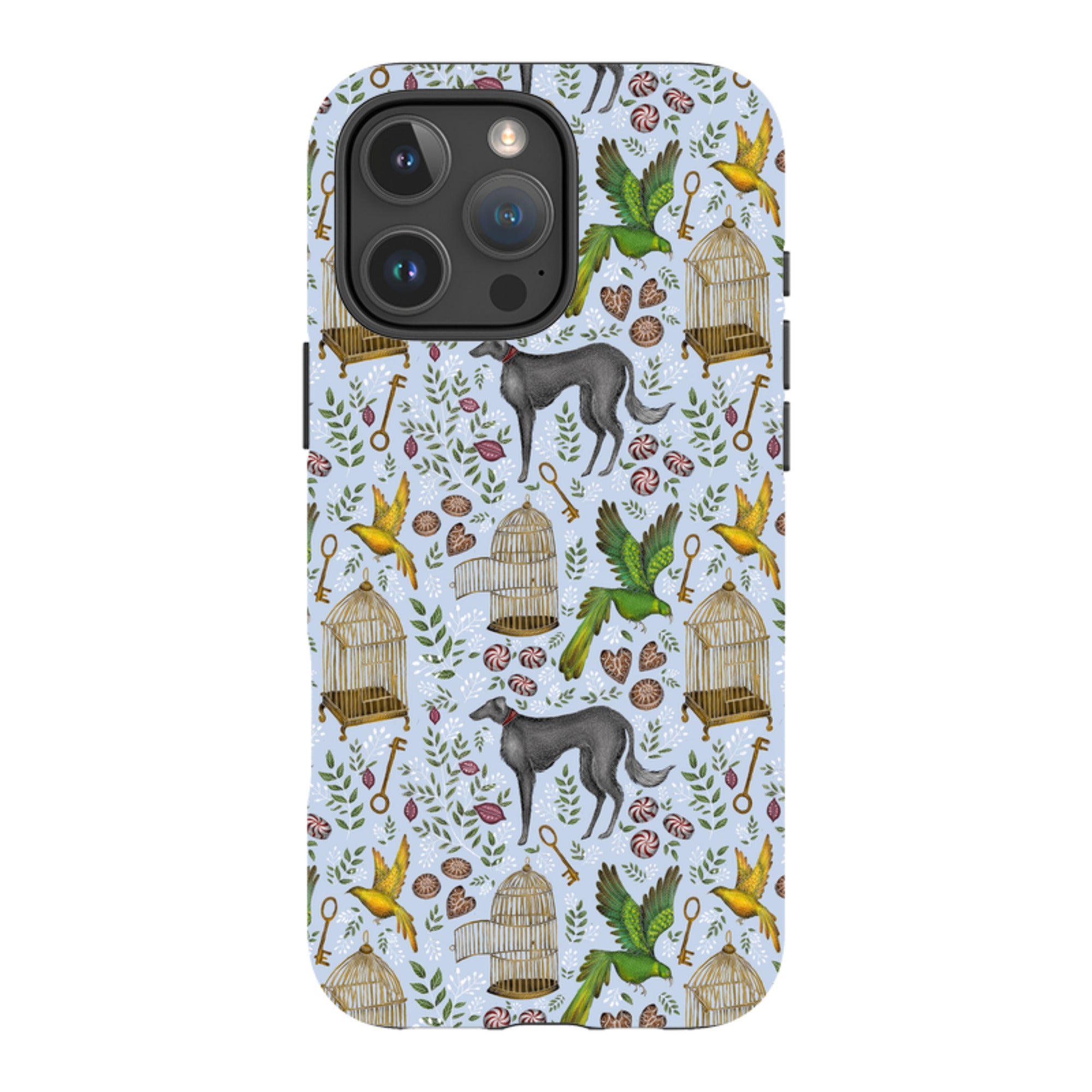 iPhone Tough Case - Amsterdam Blue By Catherine Rowe