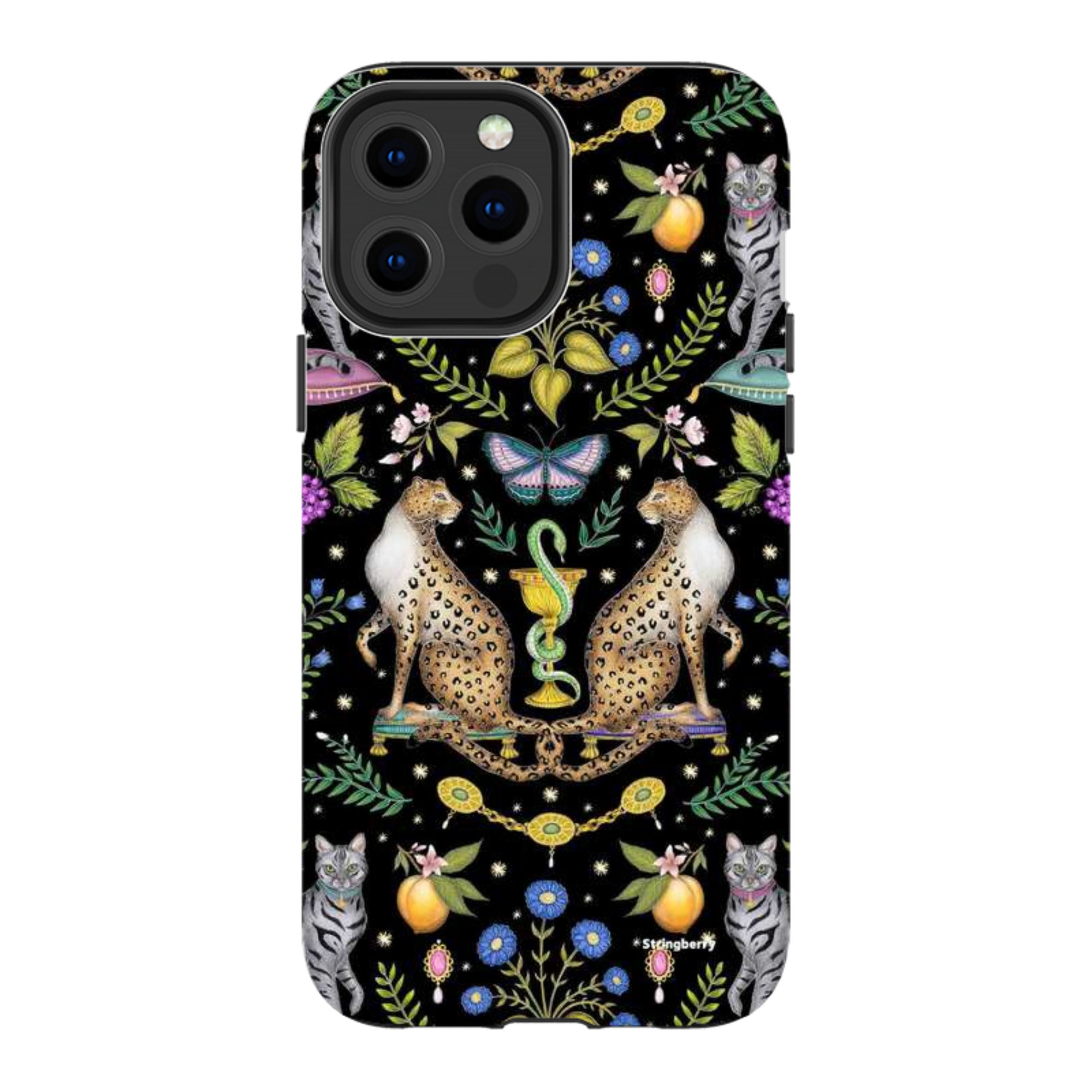 iPhone MagSafe Tough Case - Kyoto No Ruffs By Catherine Rowe