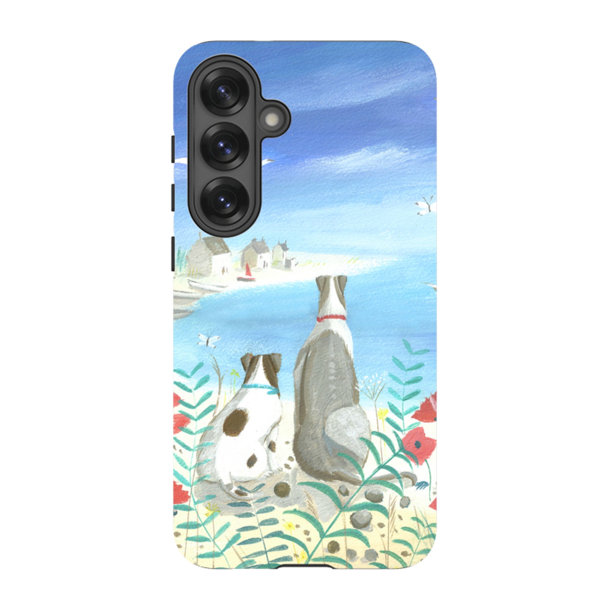 Samsung Tough Case - Beach Dogs By Mary Stubberfield
