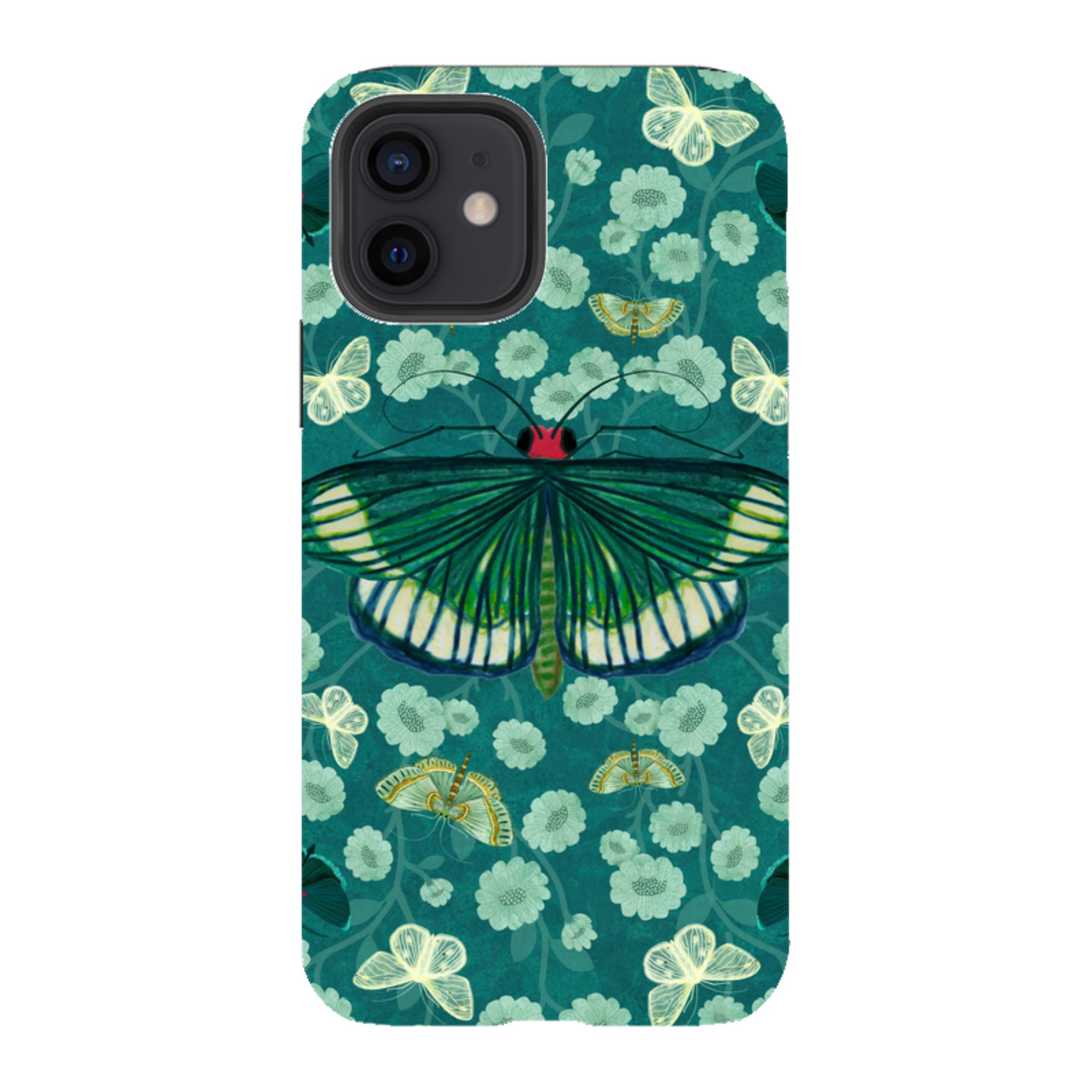 iPhone Tough Case - Big Moth 2 By Katherine Quinn