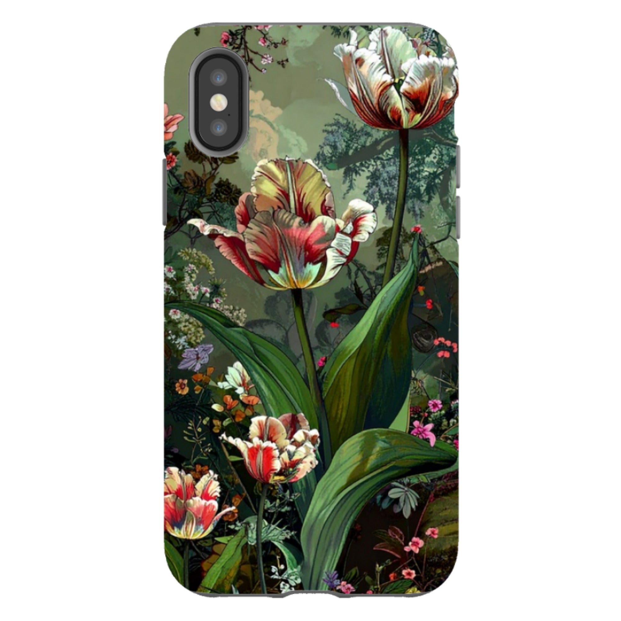 iPhone Tough Case - Green Vyne Garden